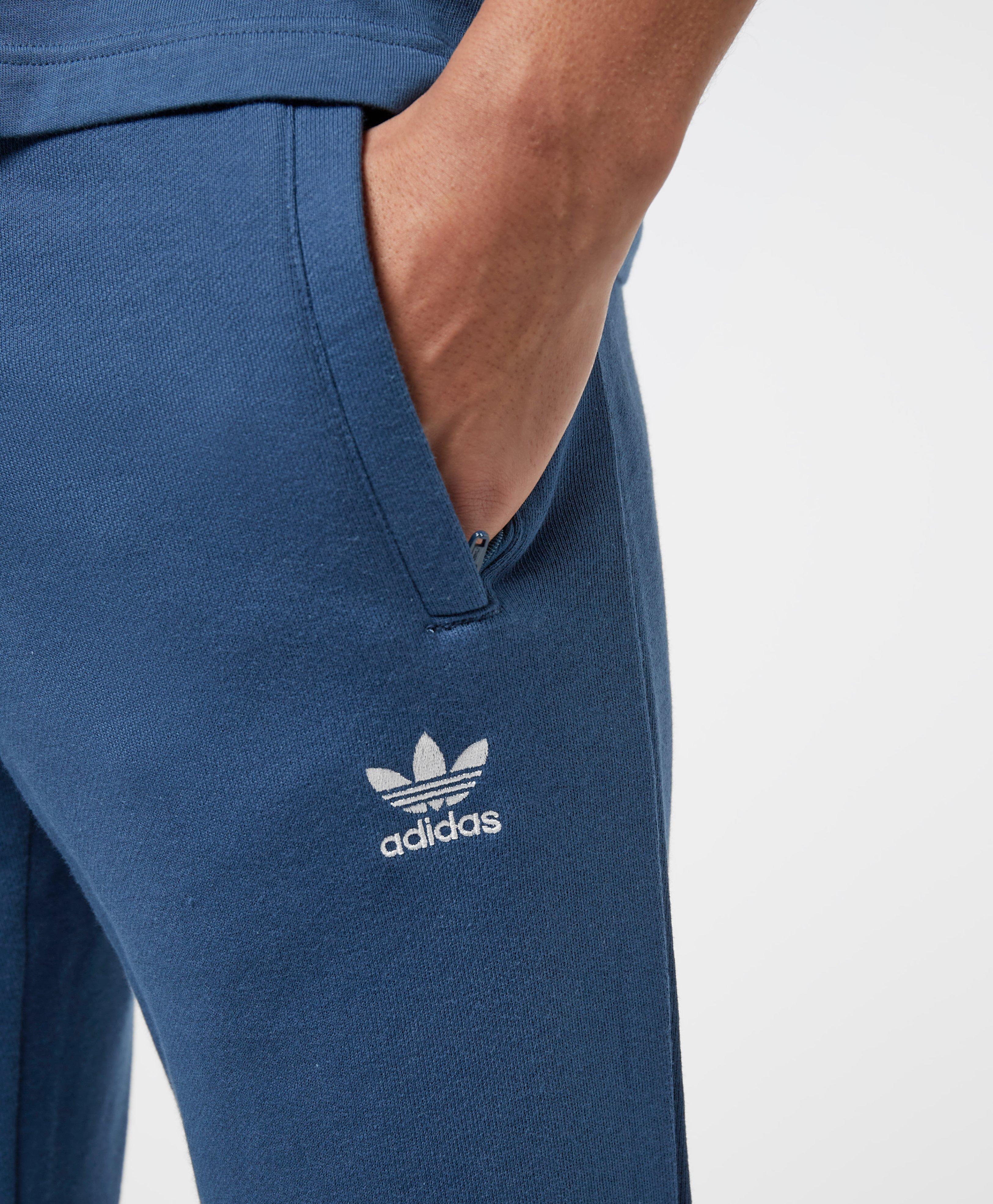 adidas trefoil joggers navy