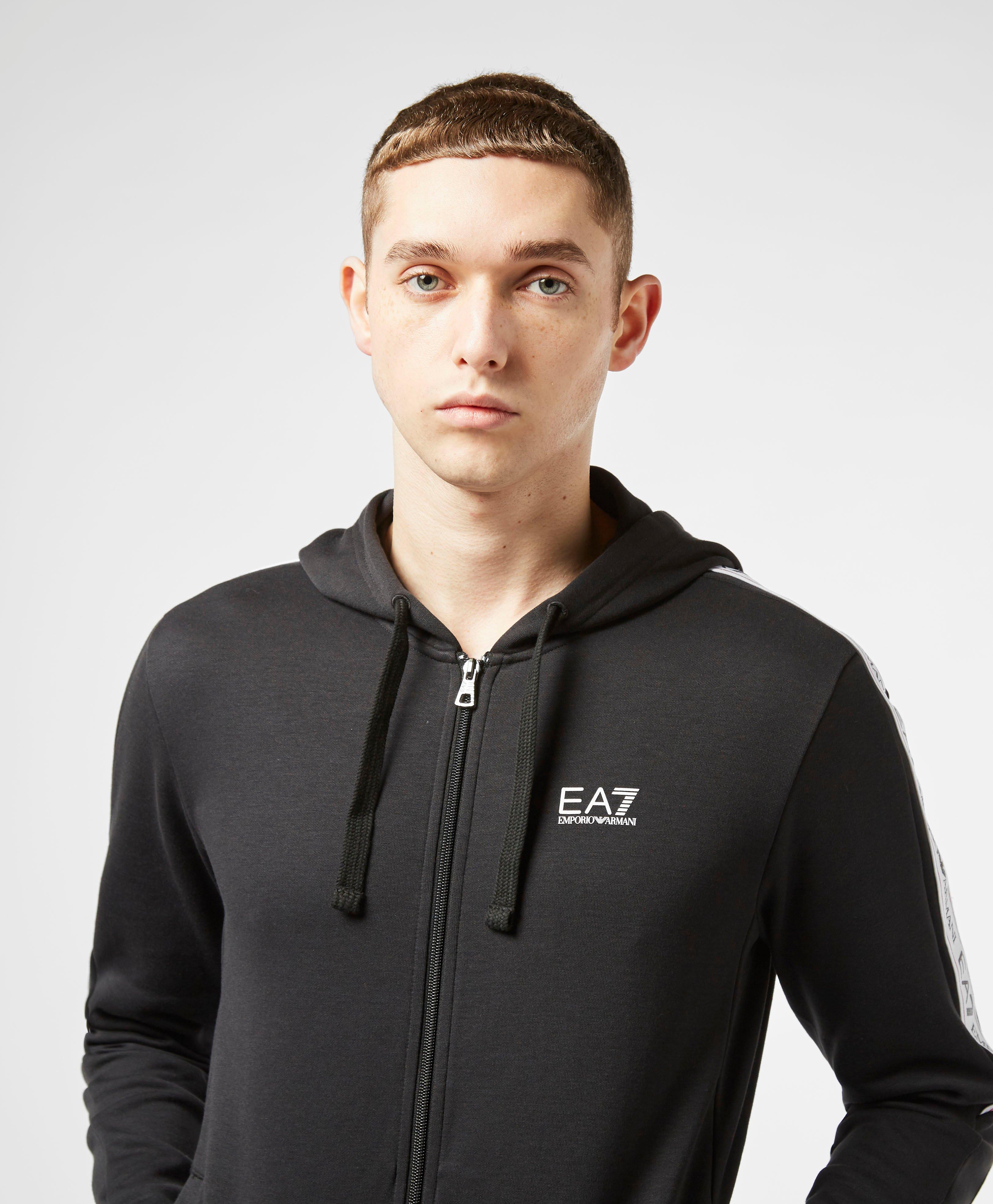ea7 full zip hoodie