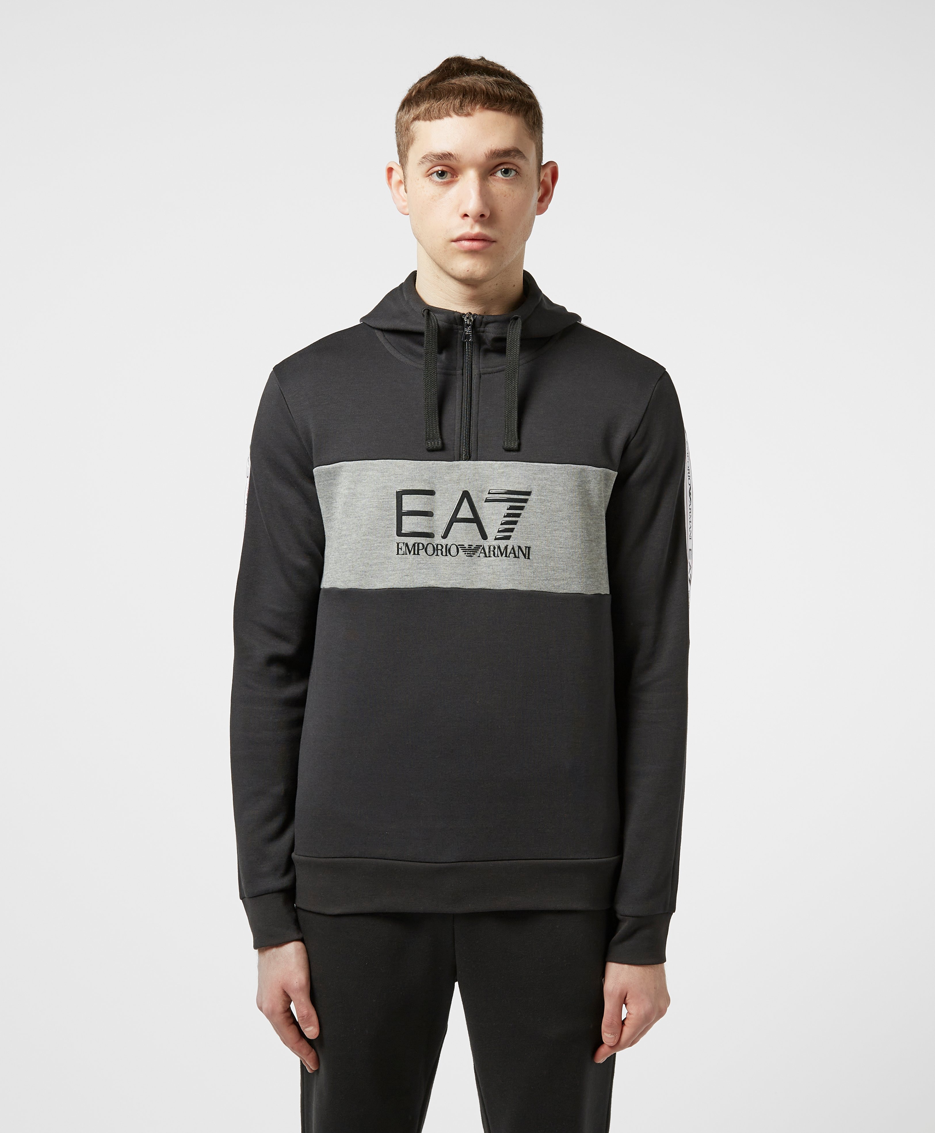 emporio armani ea7 master overhead hoodie fleece tracksuit