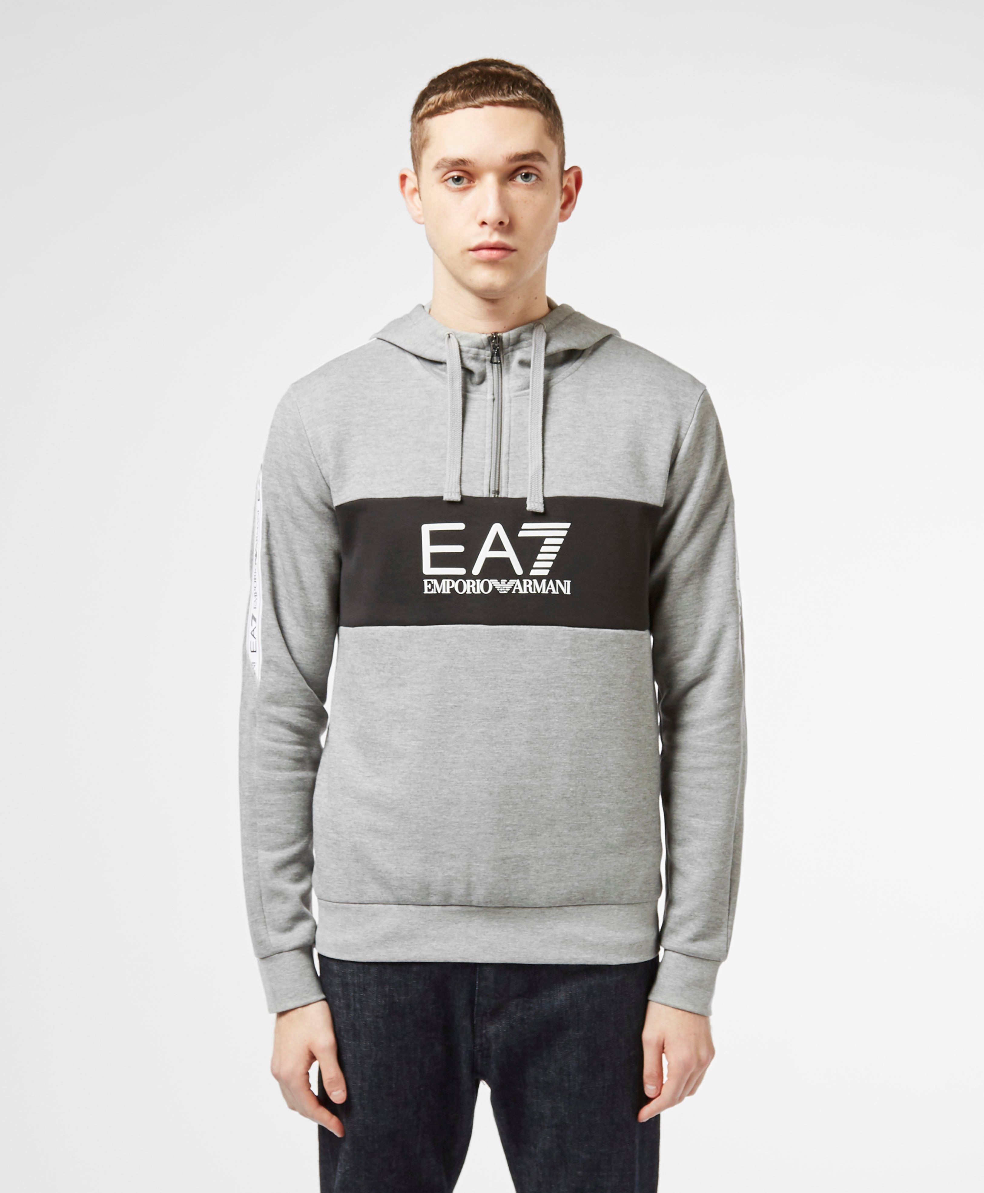 emporio armani ea7 master overhead hoodie fleece tracksuit