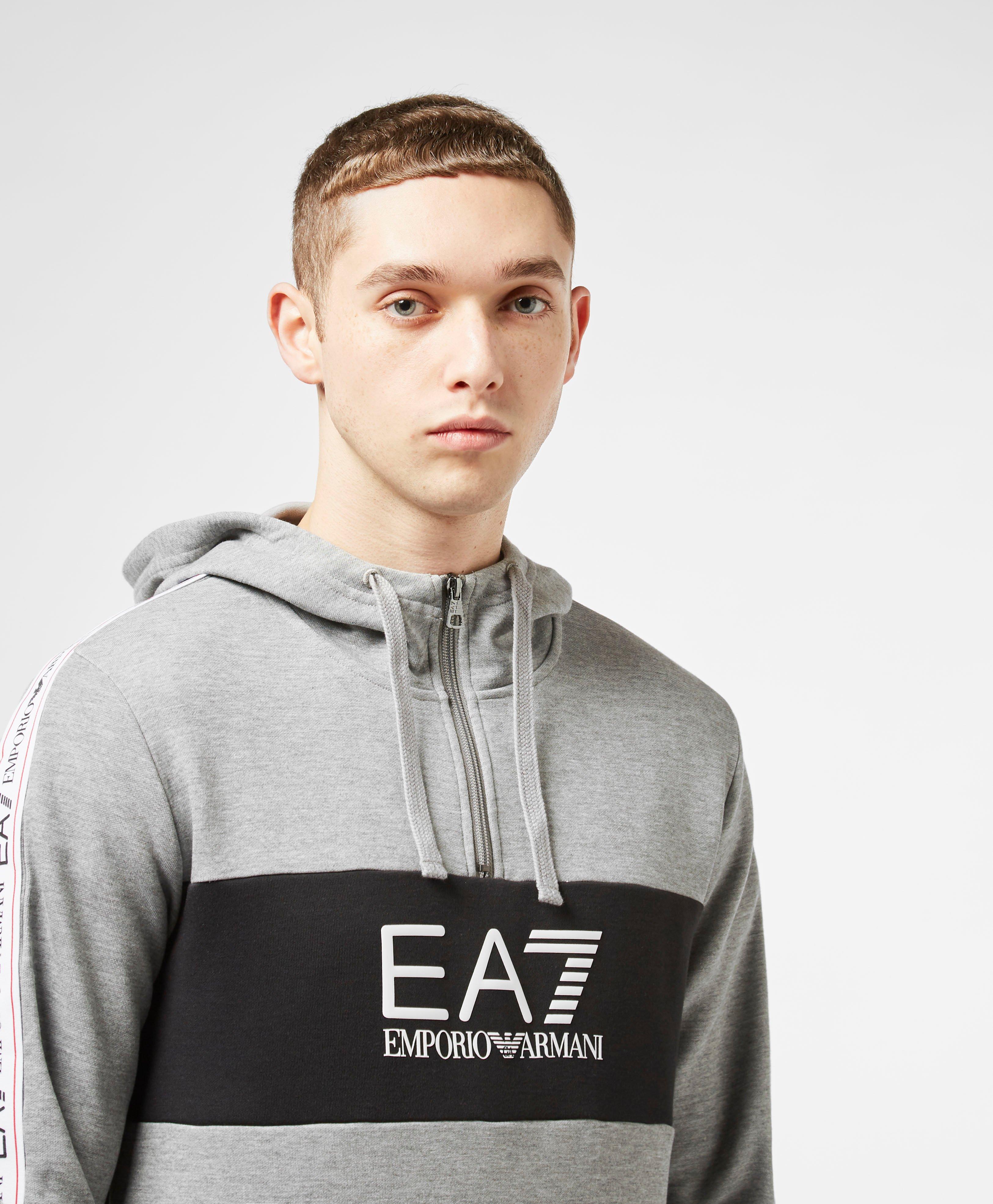 emporio armani ea7 tape hoodie