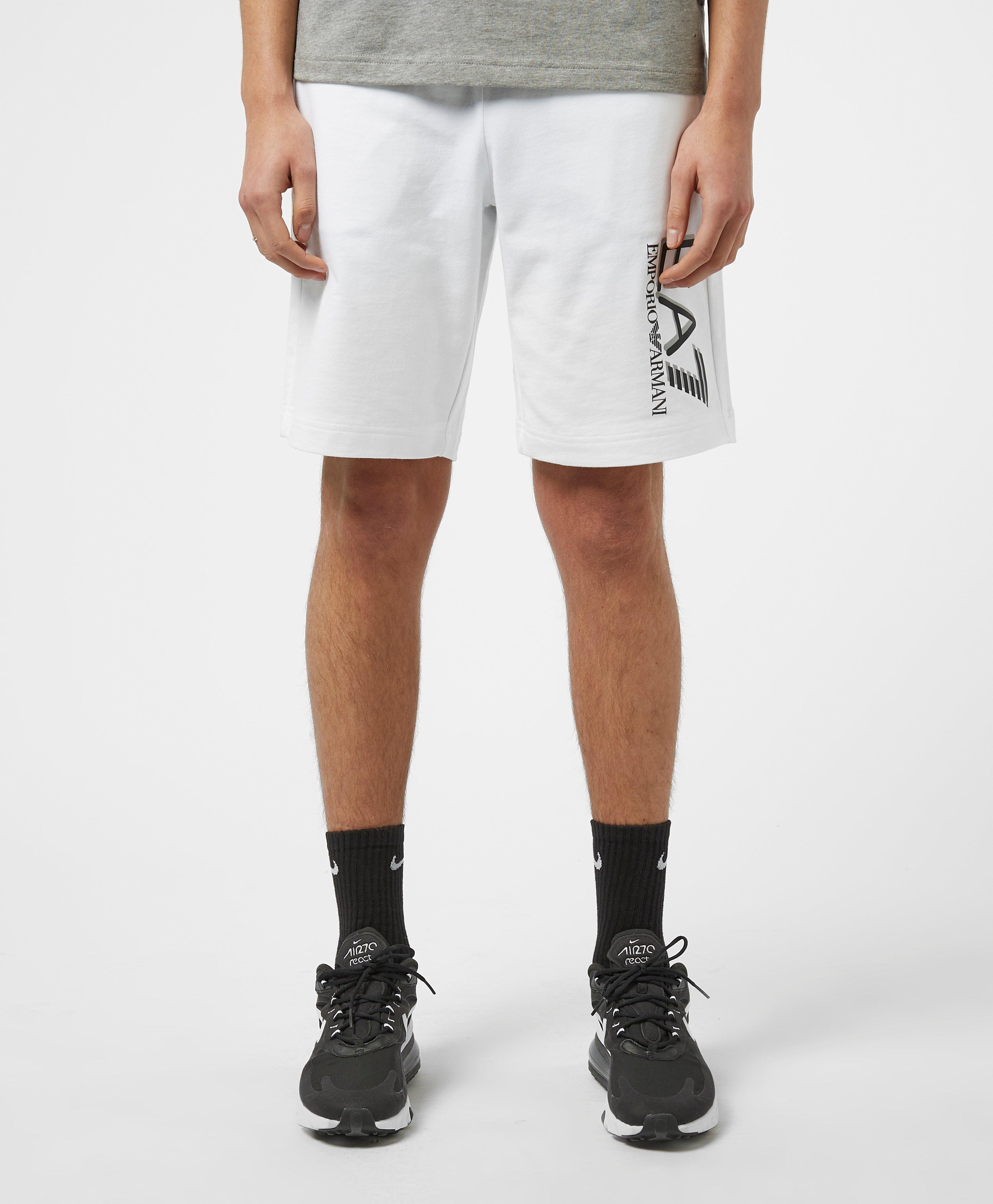 armani fleece shorts