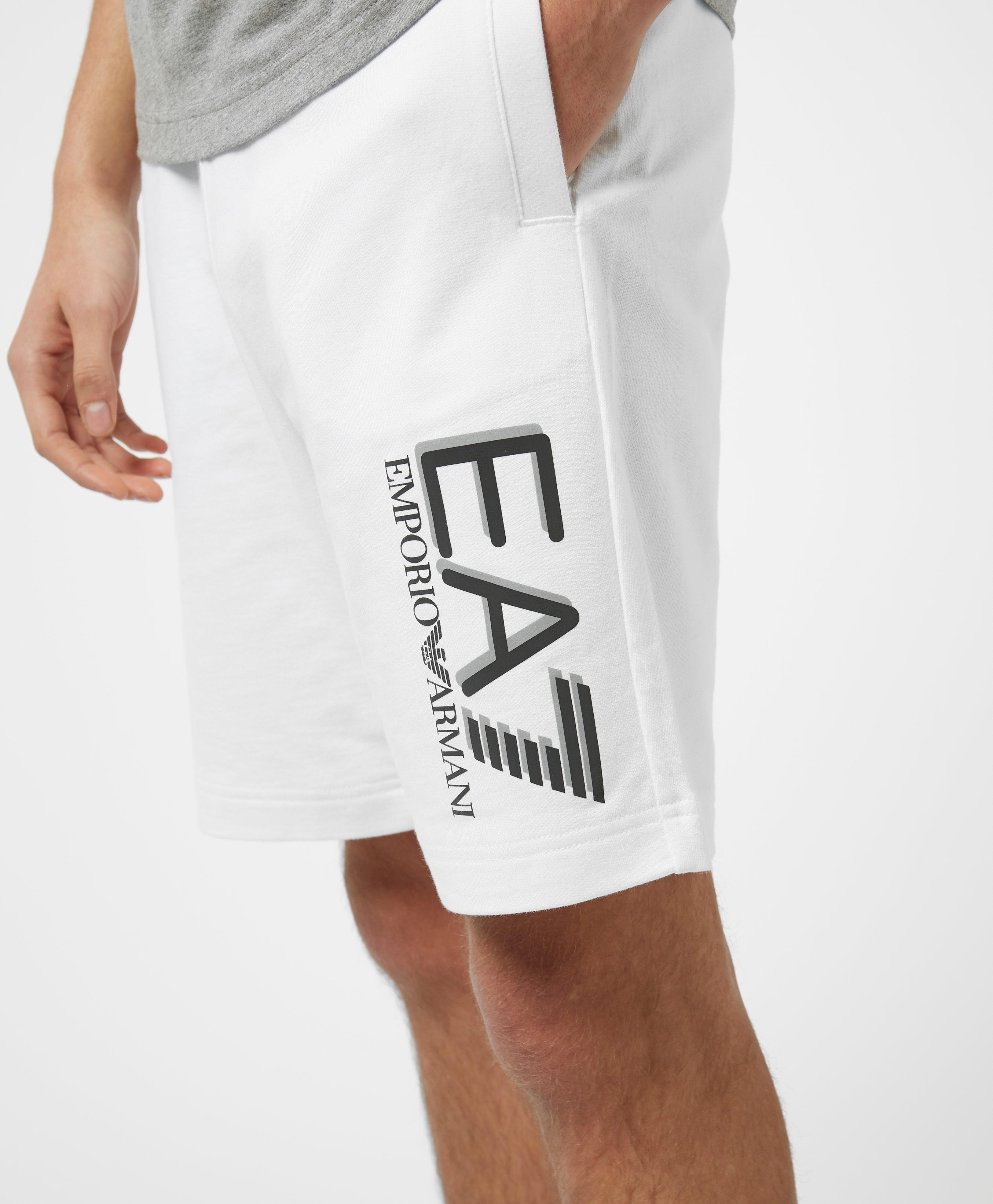 armani fleece shorts