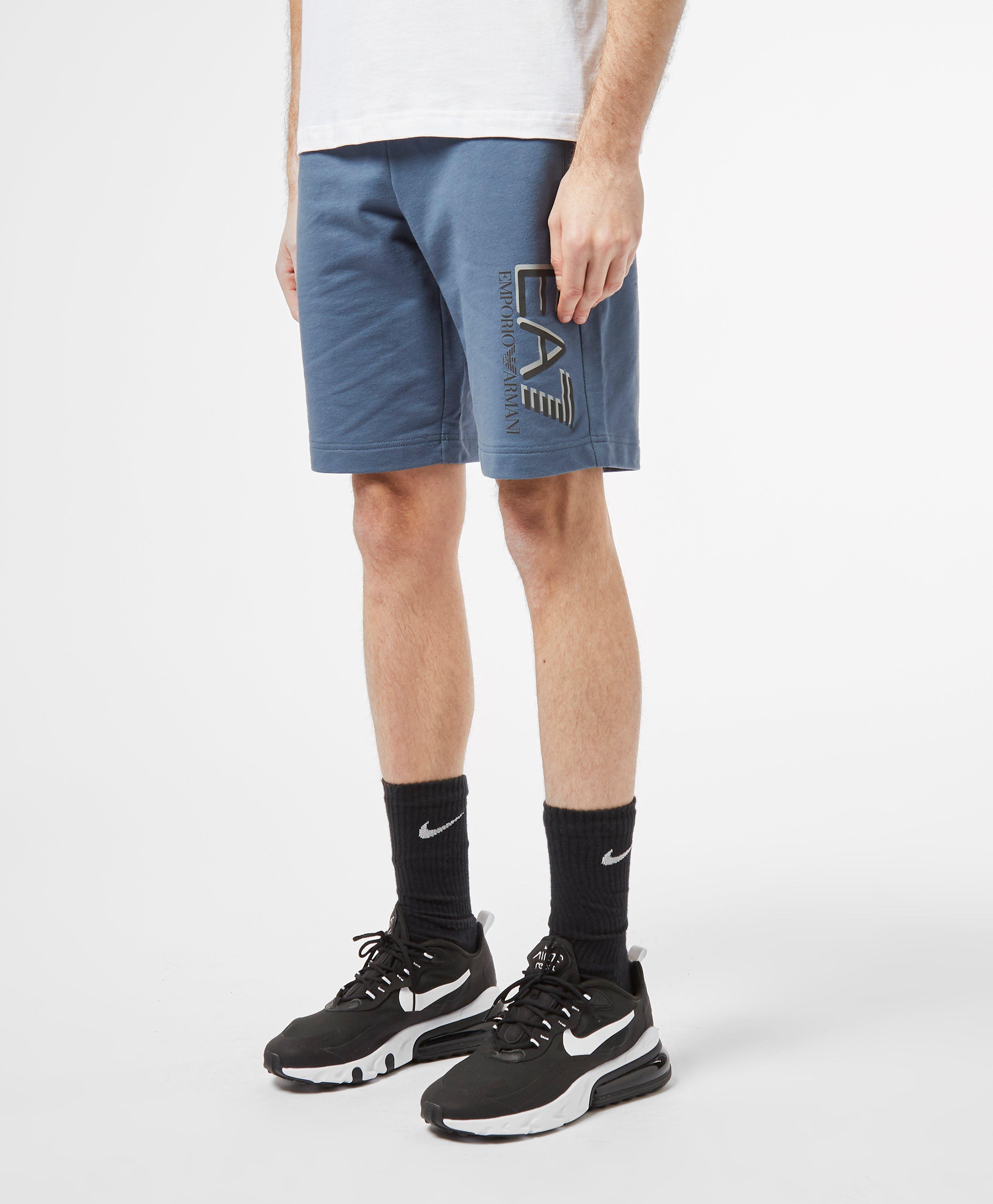 armani fleece shorts