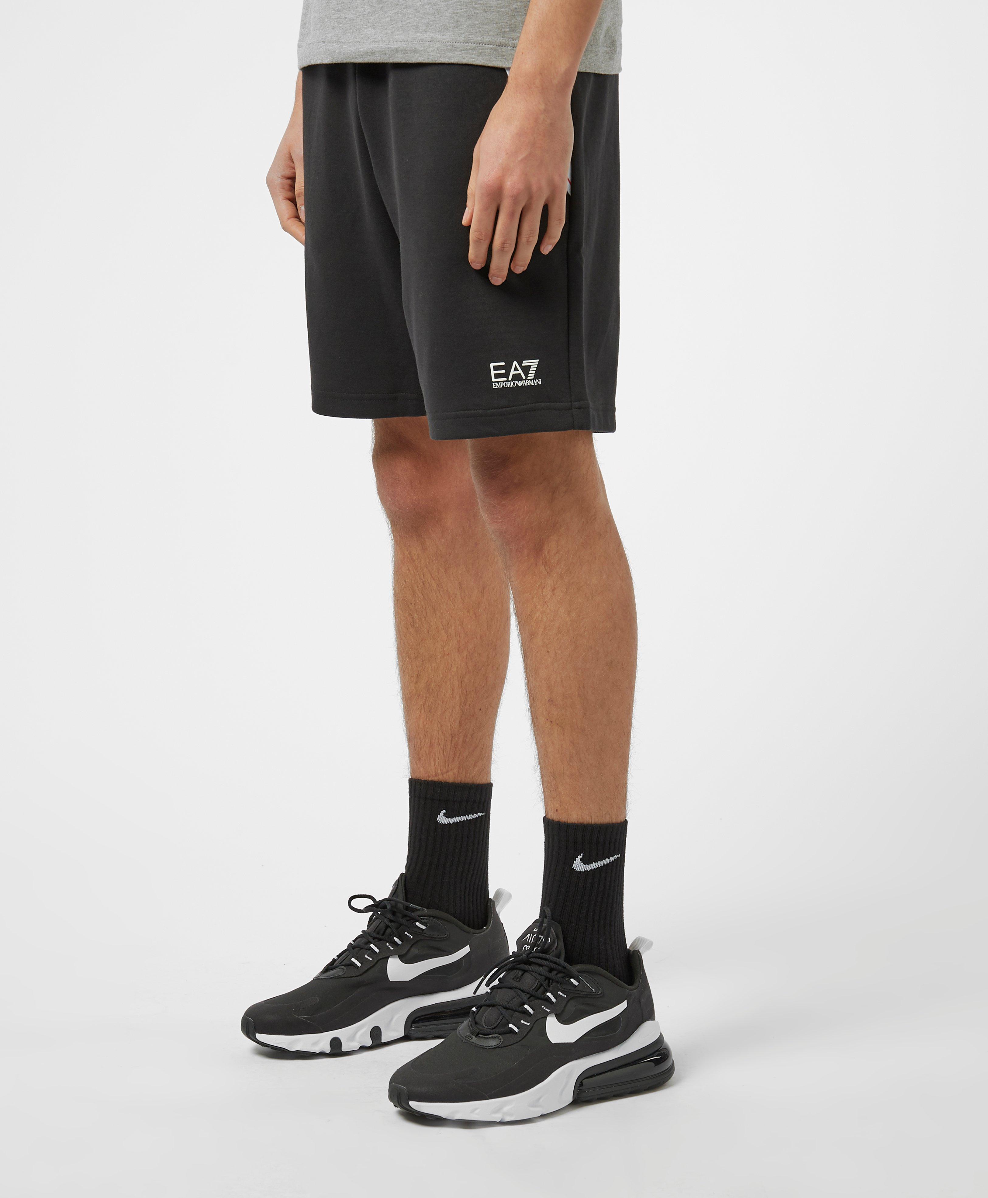 ea7 shorts black