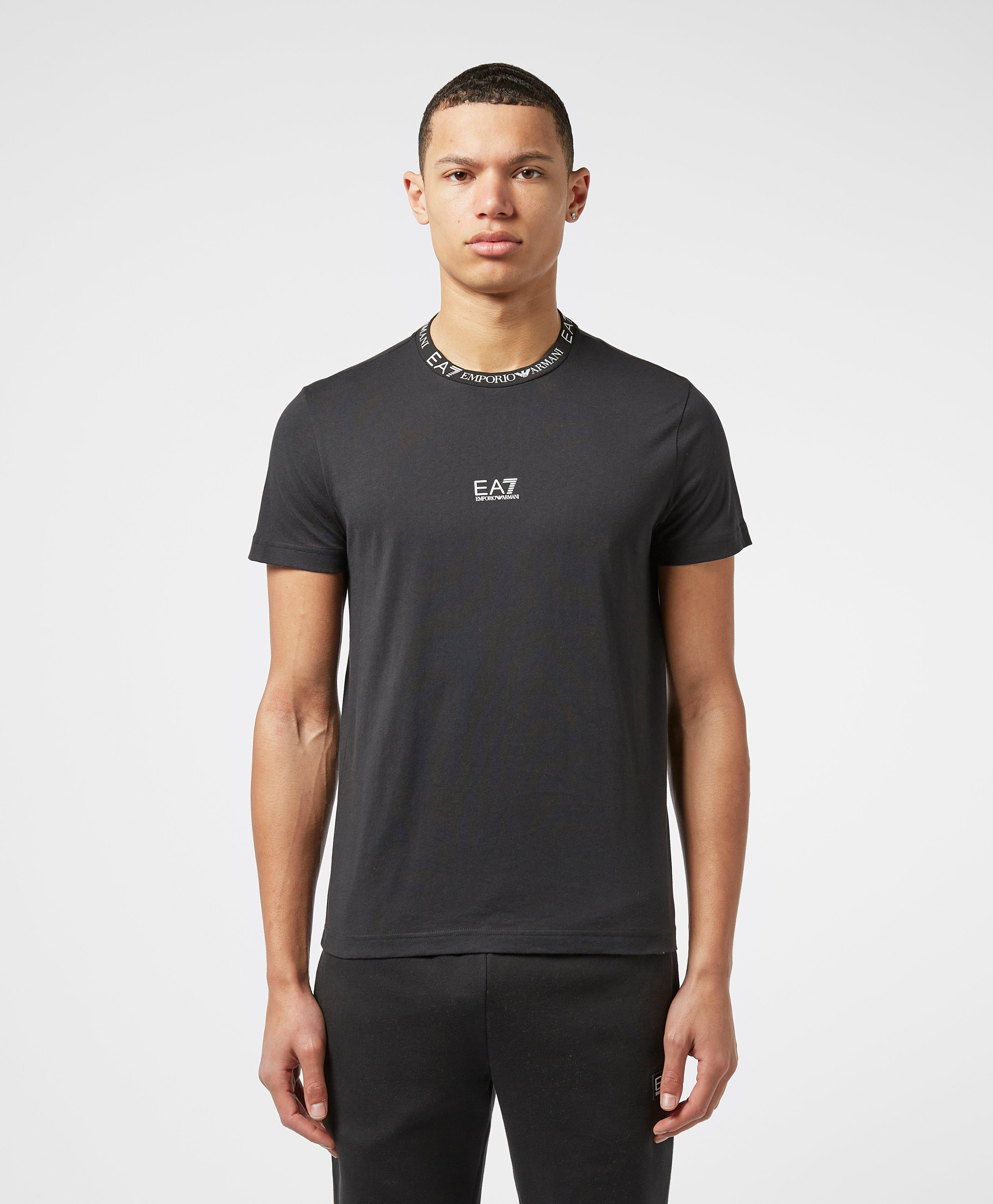 emporio armani ea7 central logo crew sweatshirt
