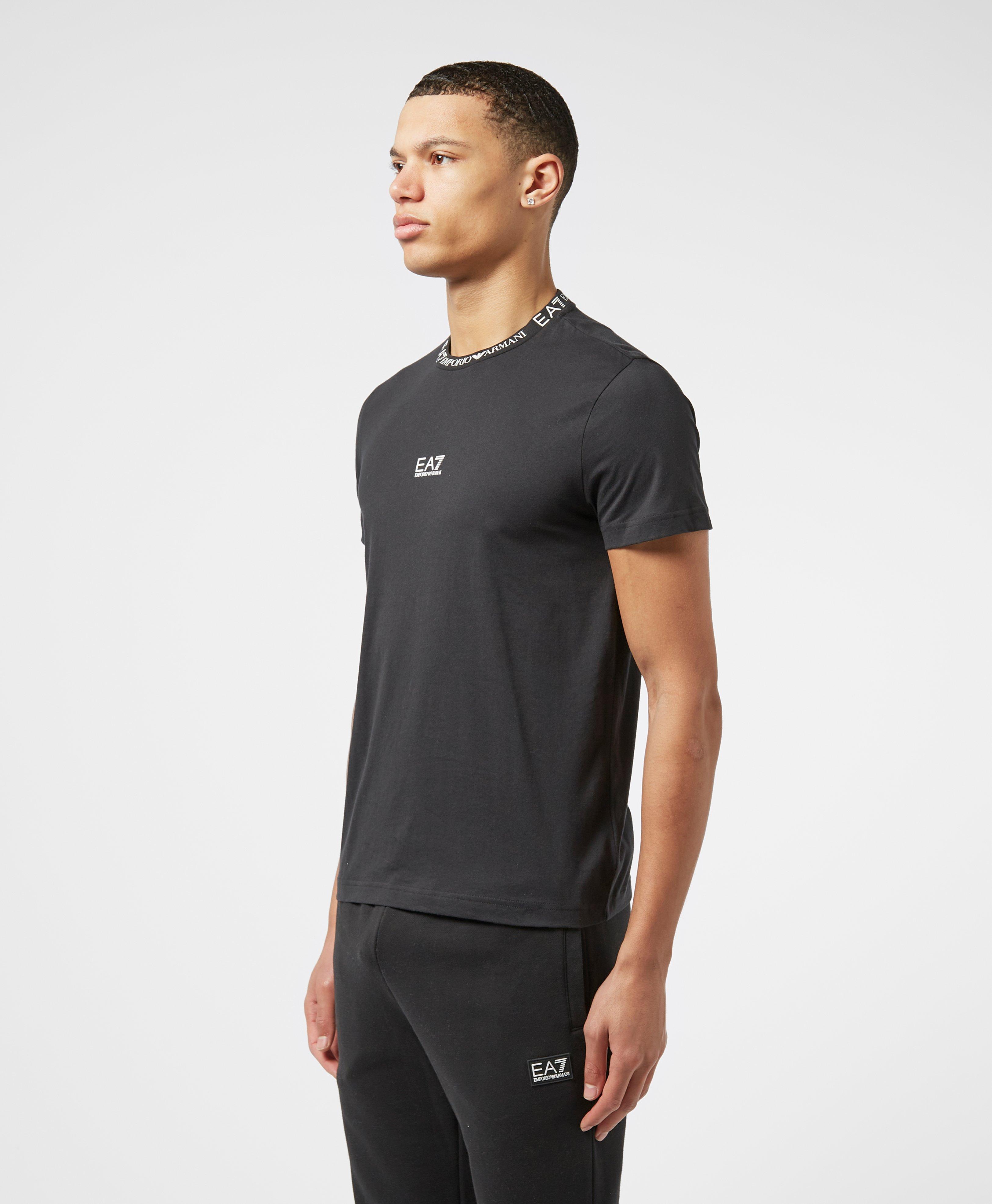 emporio armani ea7 central logo crew sweatshirt
