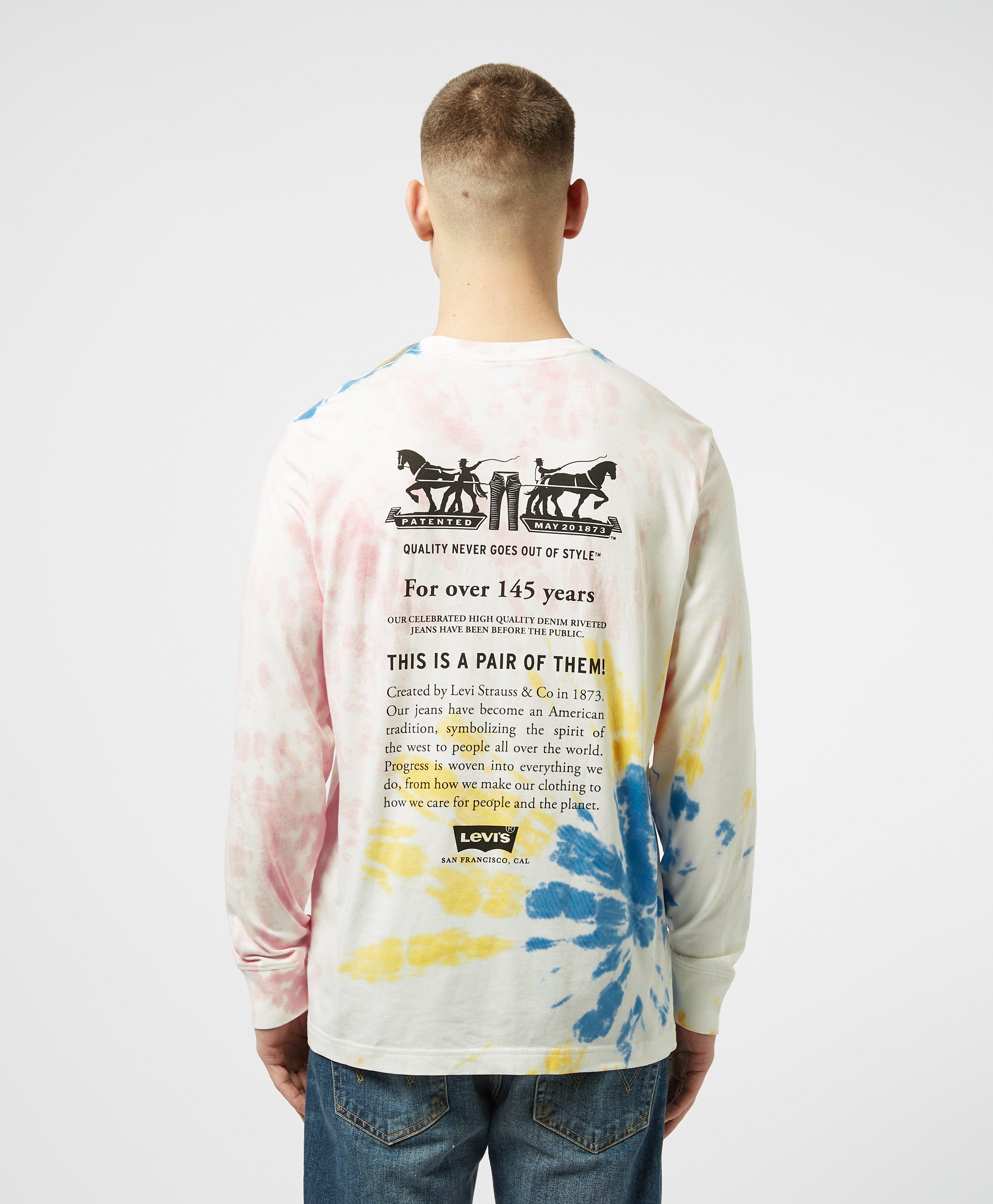 ساندرز في أي وقت الغرور levi's tie dye 