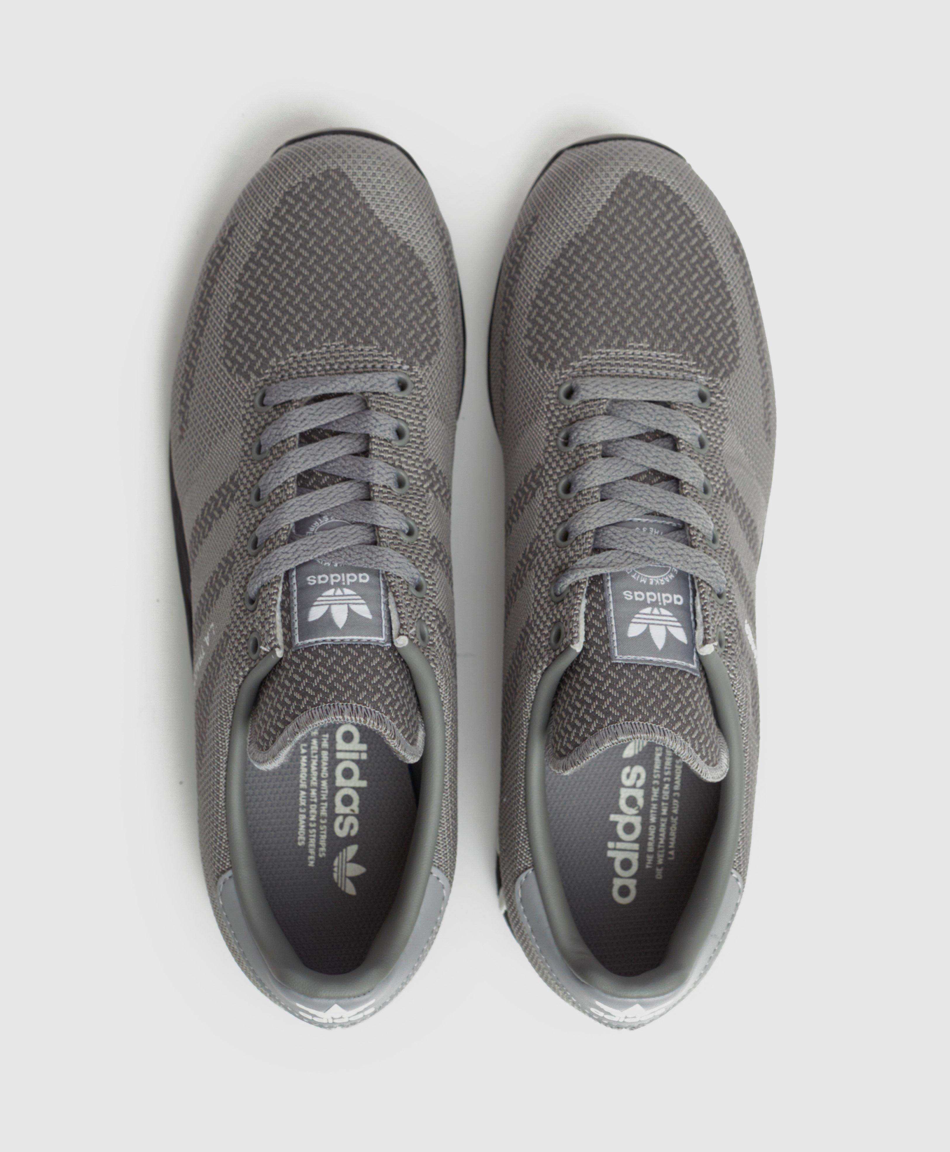 grey adidas originals trainers