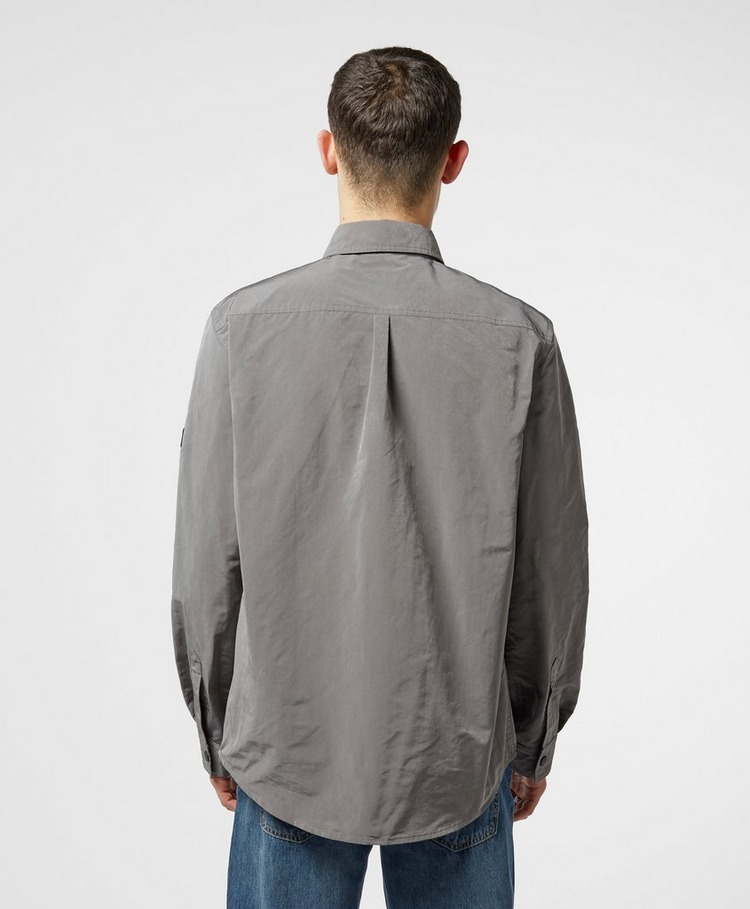 barbour international biker overshirt