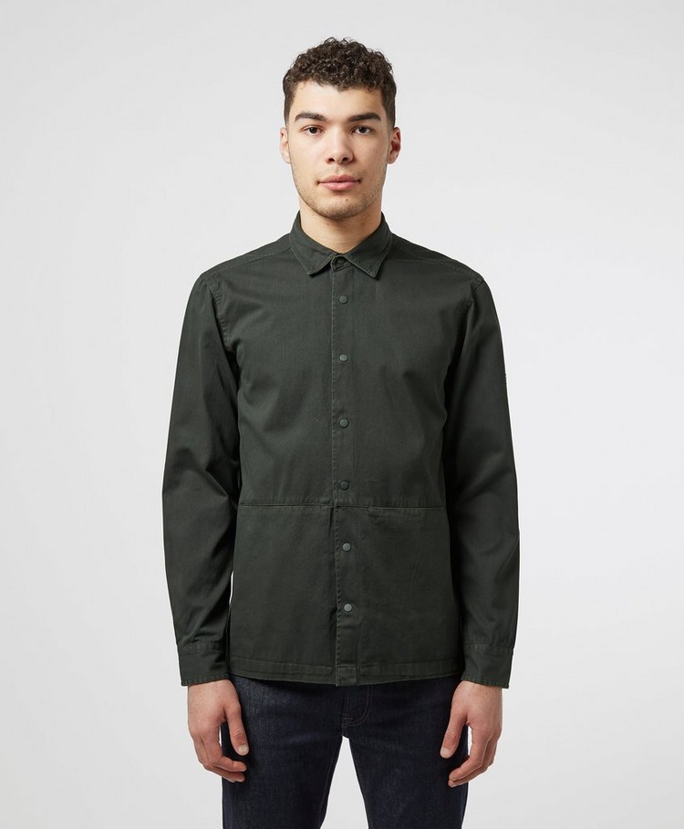 barbour international biker overshirt