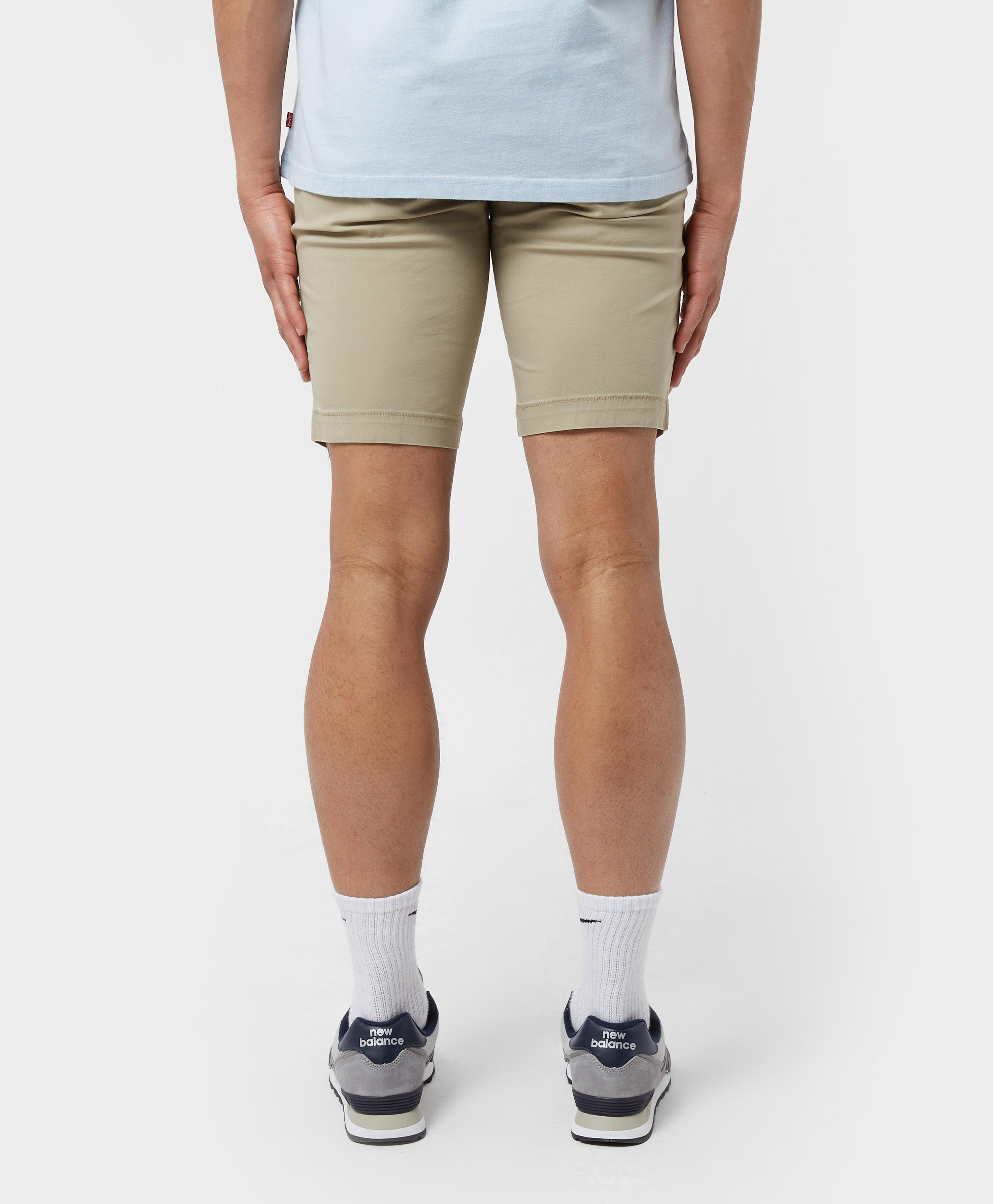 tapered chino shorts