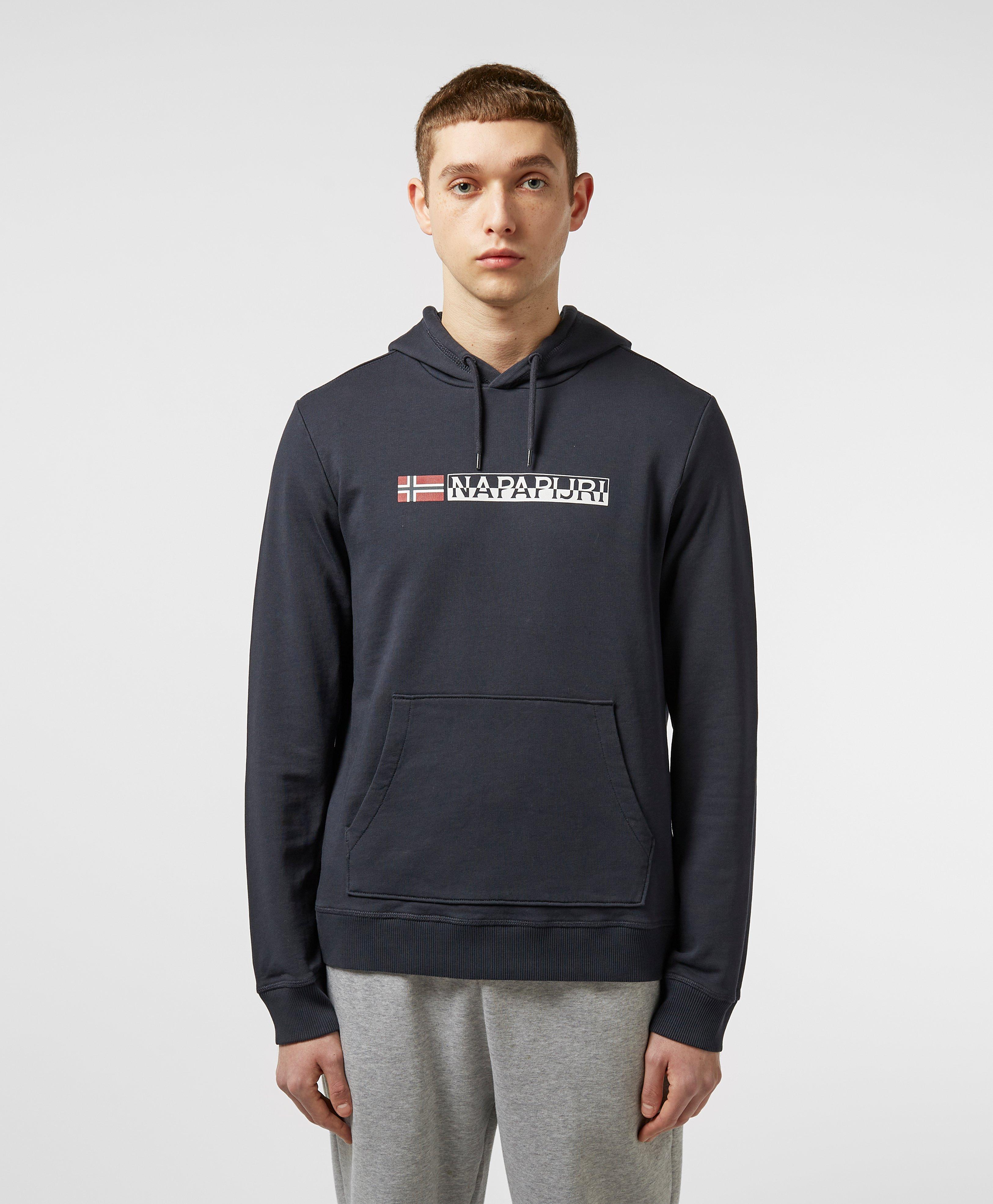 napapijri overhead logo hoodie