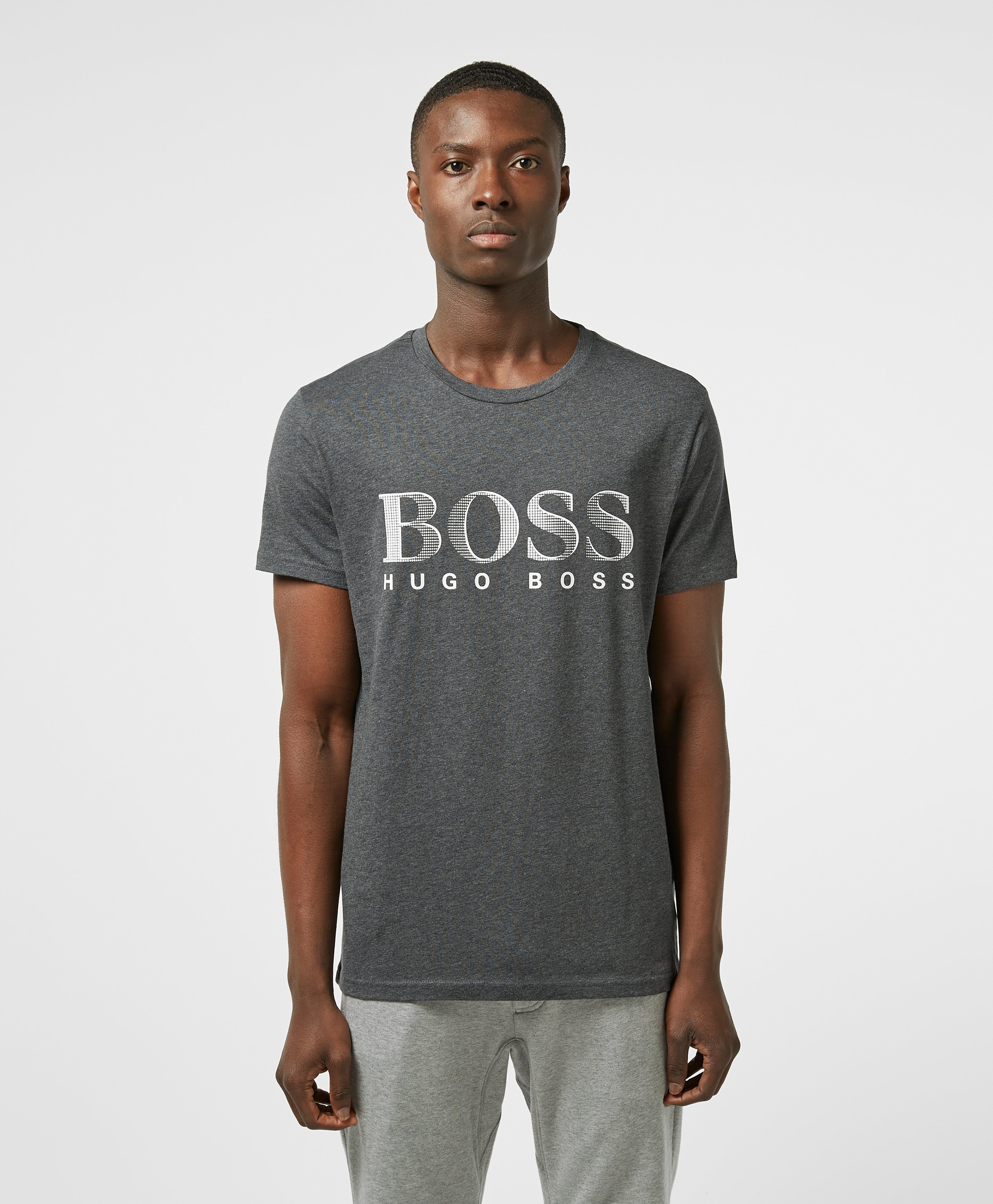 BOSS UVA Logo Short Sleeve T-Shirt | scotts Menswear