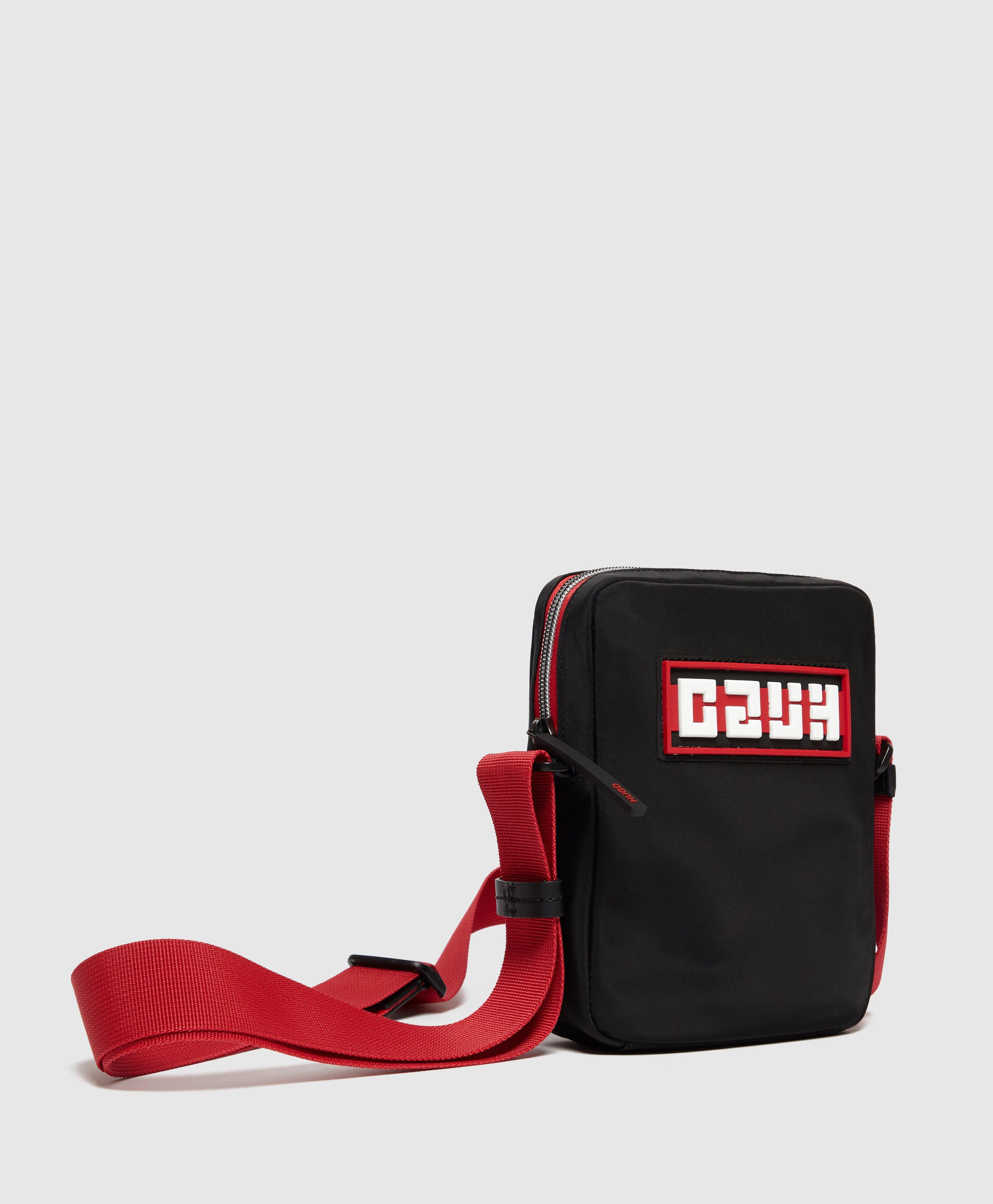 hugo record cross body bag