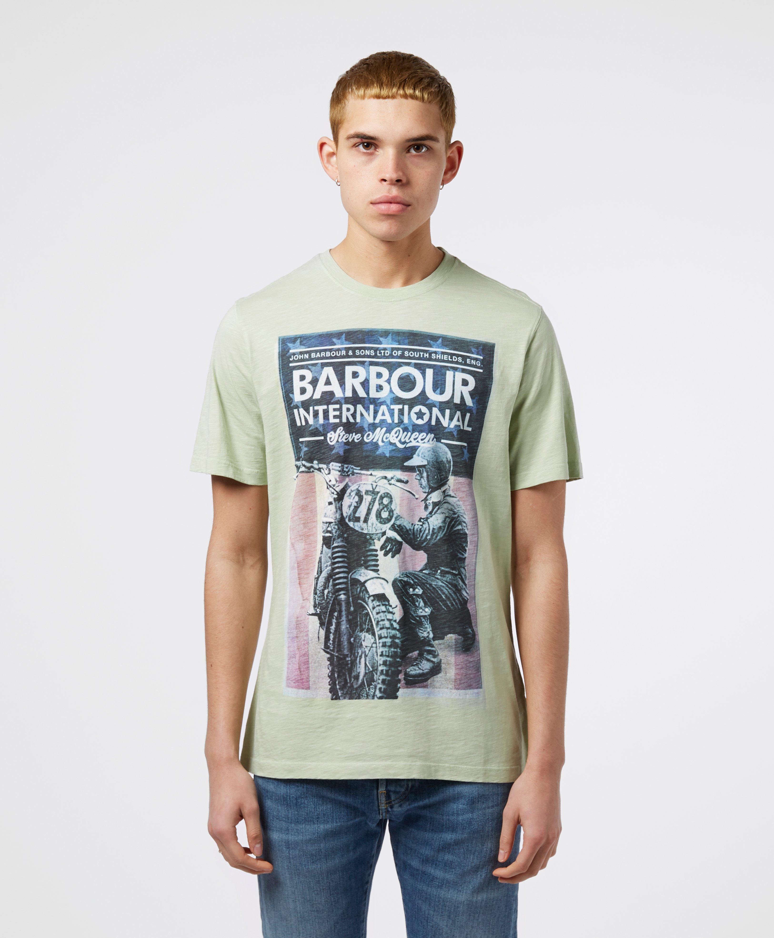 tee shirt steve mcqueen barbour
