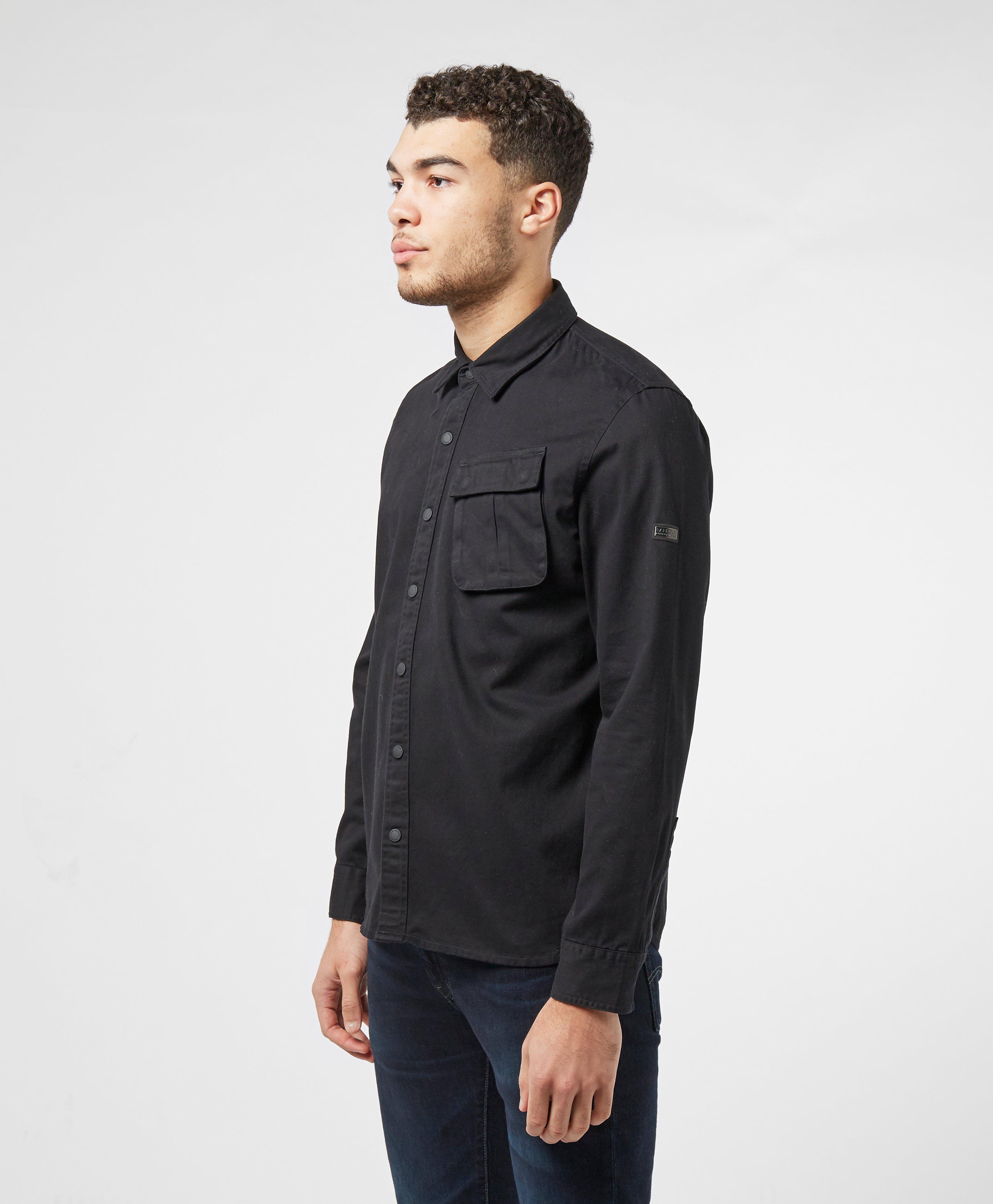 barbour international overshirt