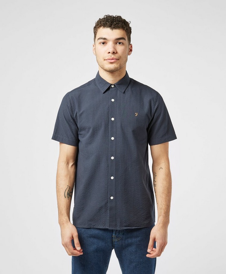 farah purple shirt