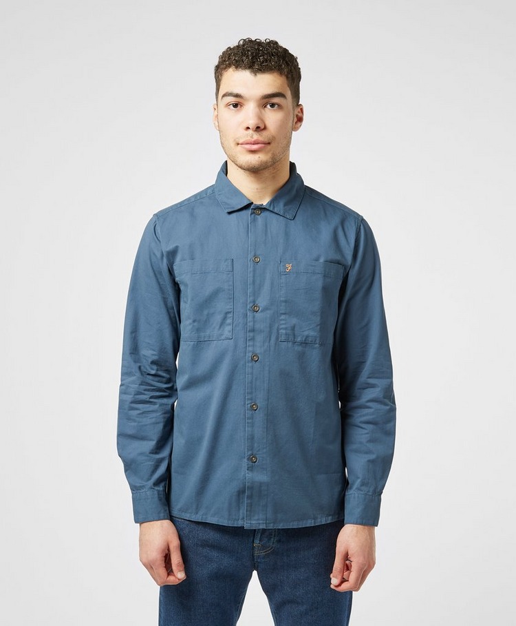 twill overshirt