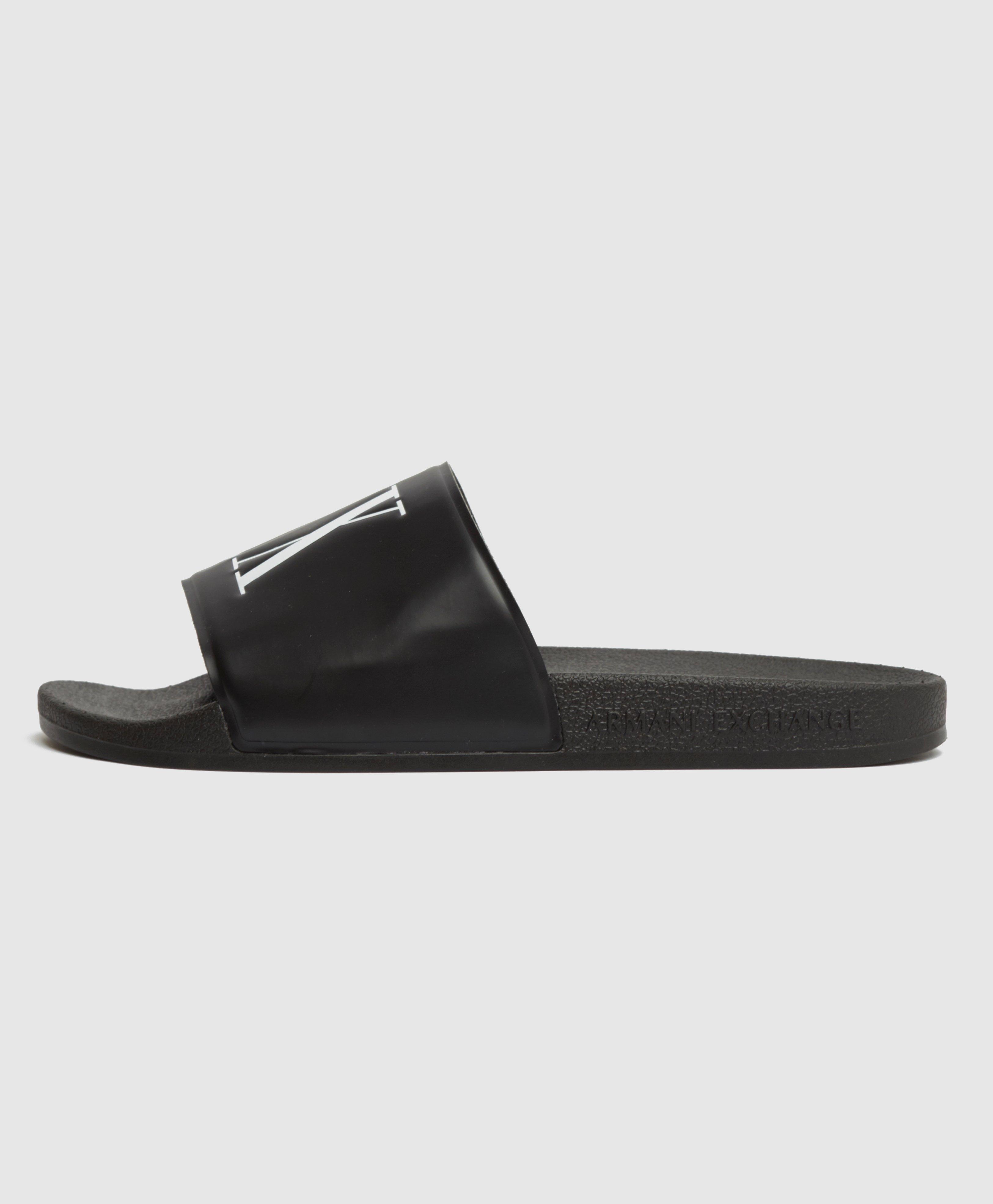 armani exchange slides