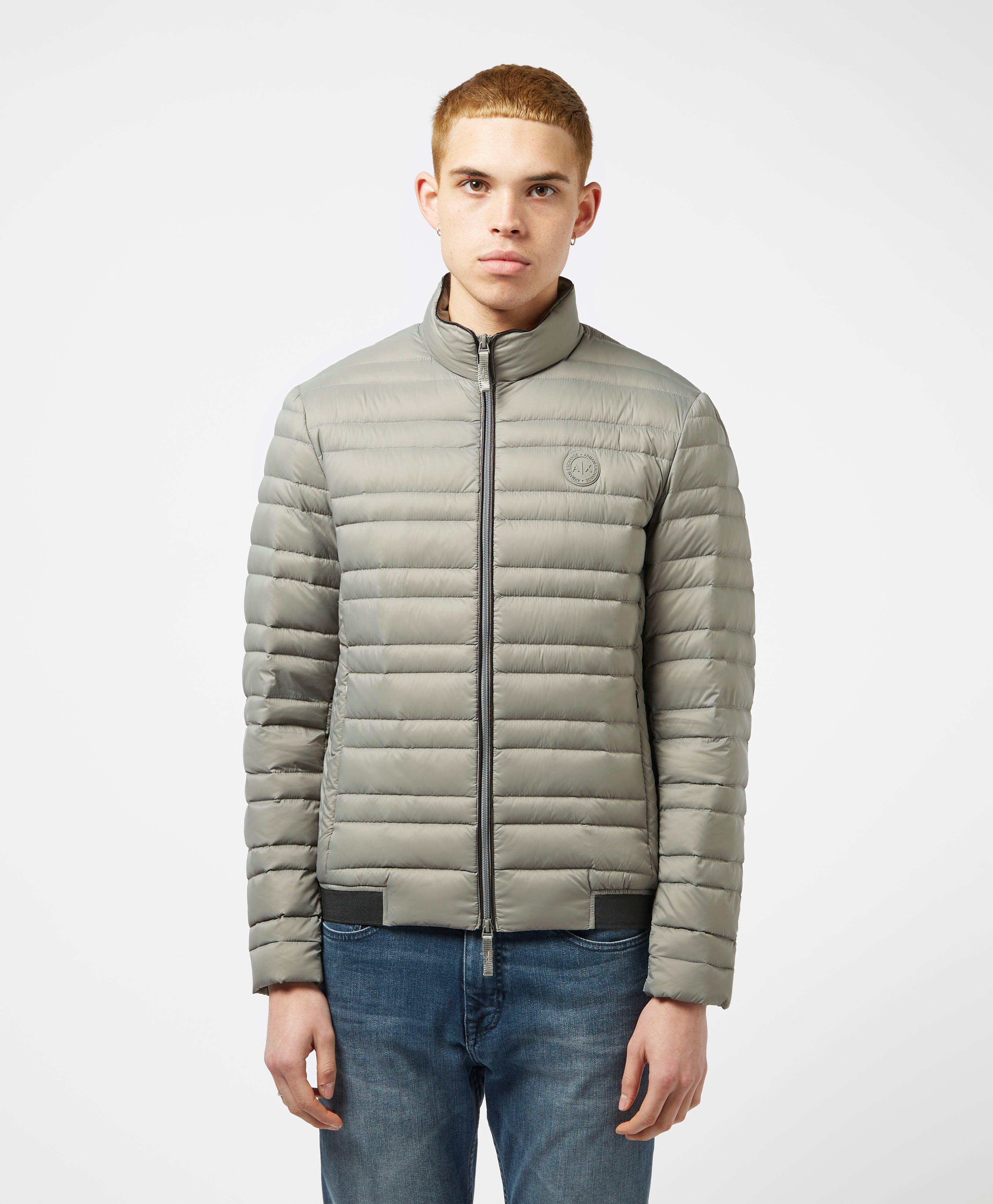 armani exchange lightweight down jacket