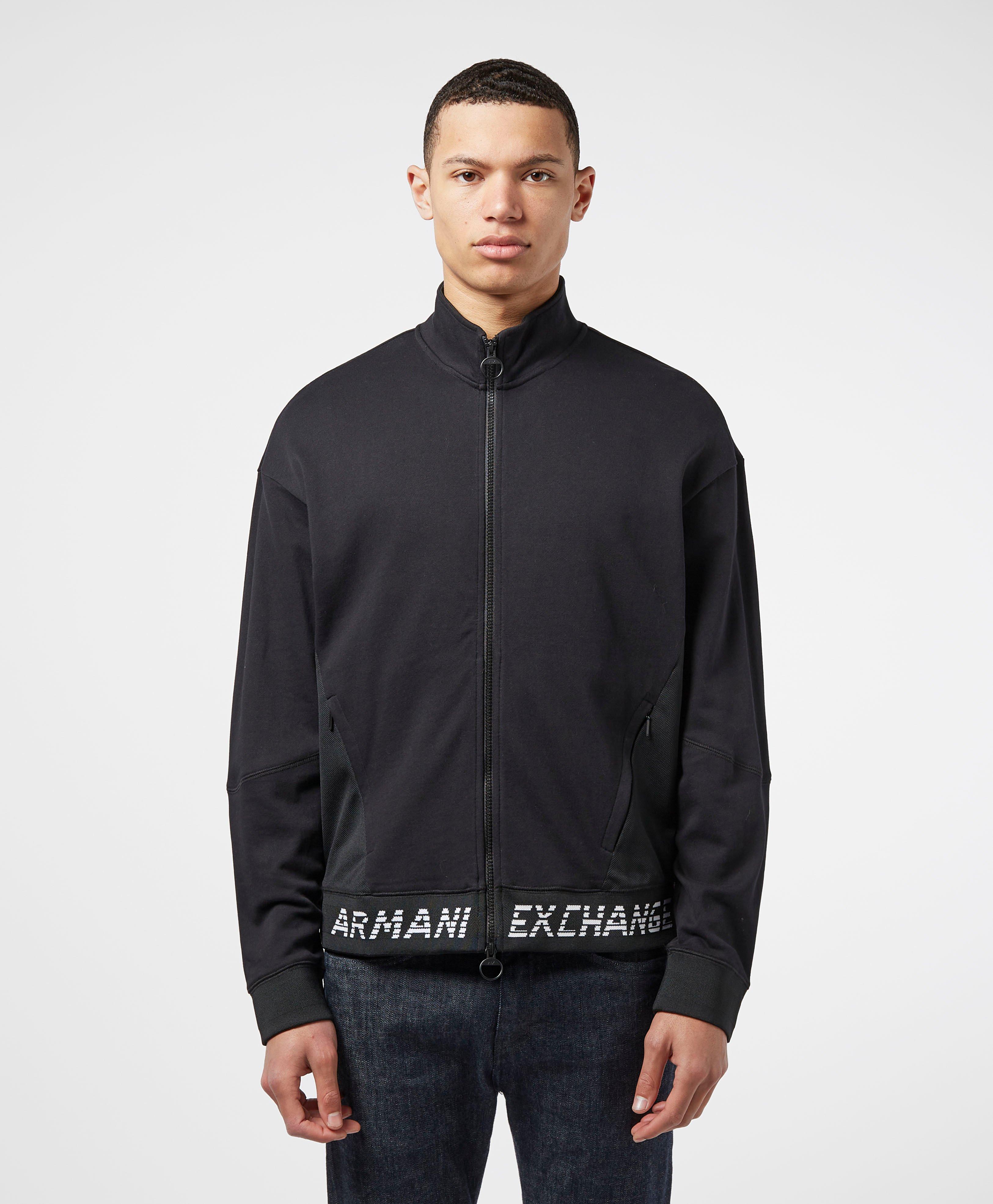 armani exchange track jacket