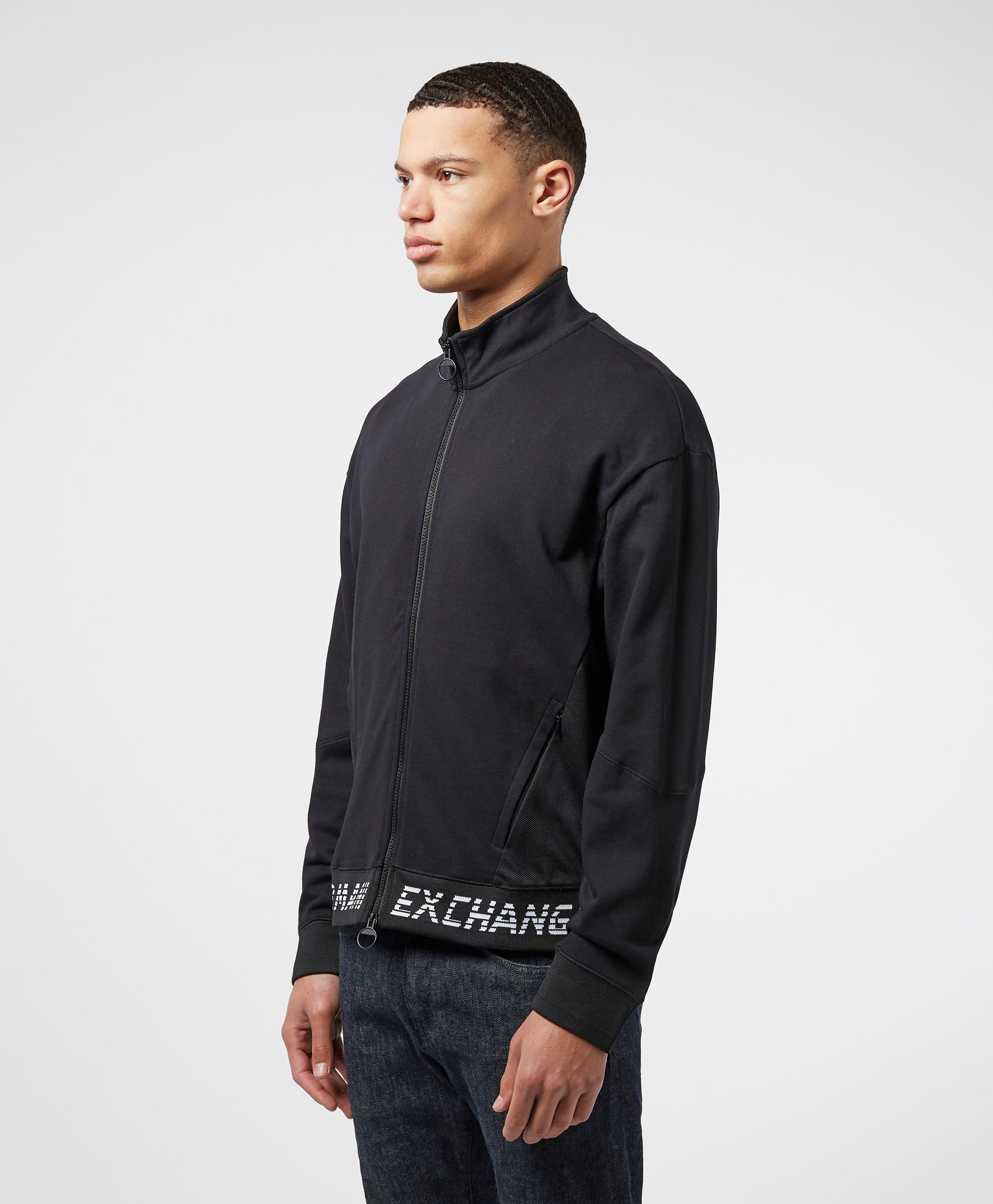 armani exchange track top