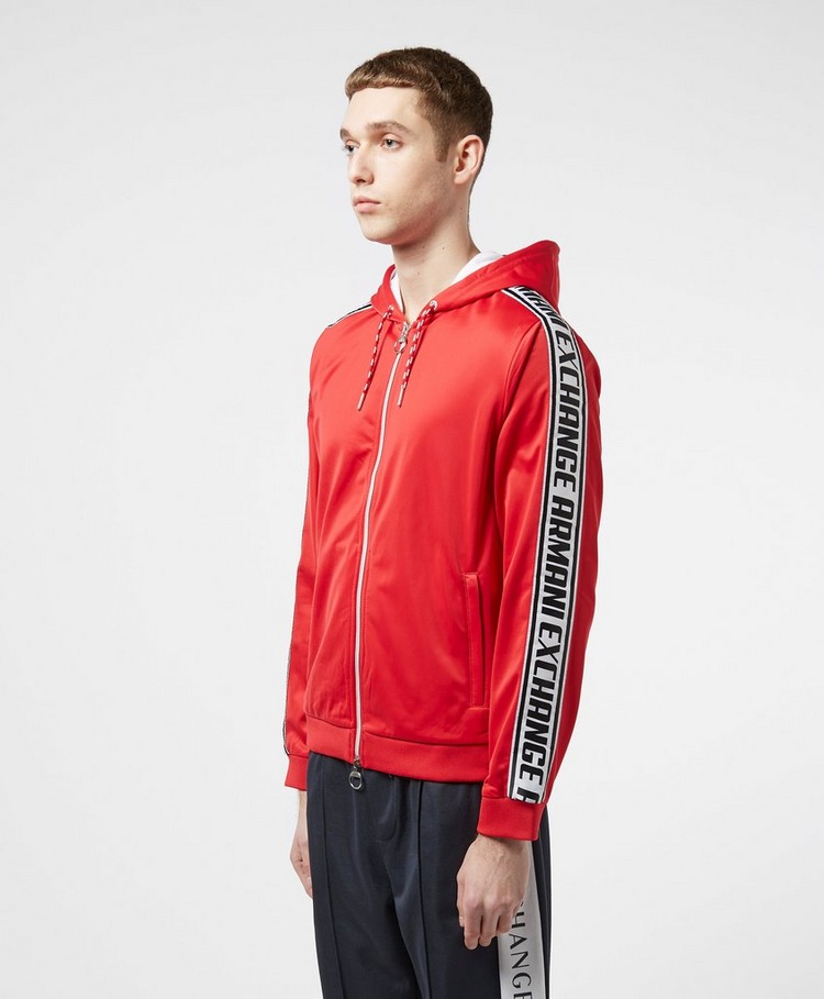 emporio armani tape hoodie