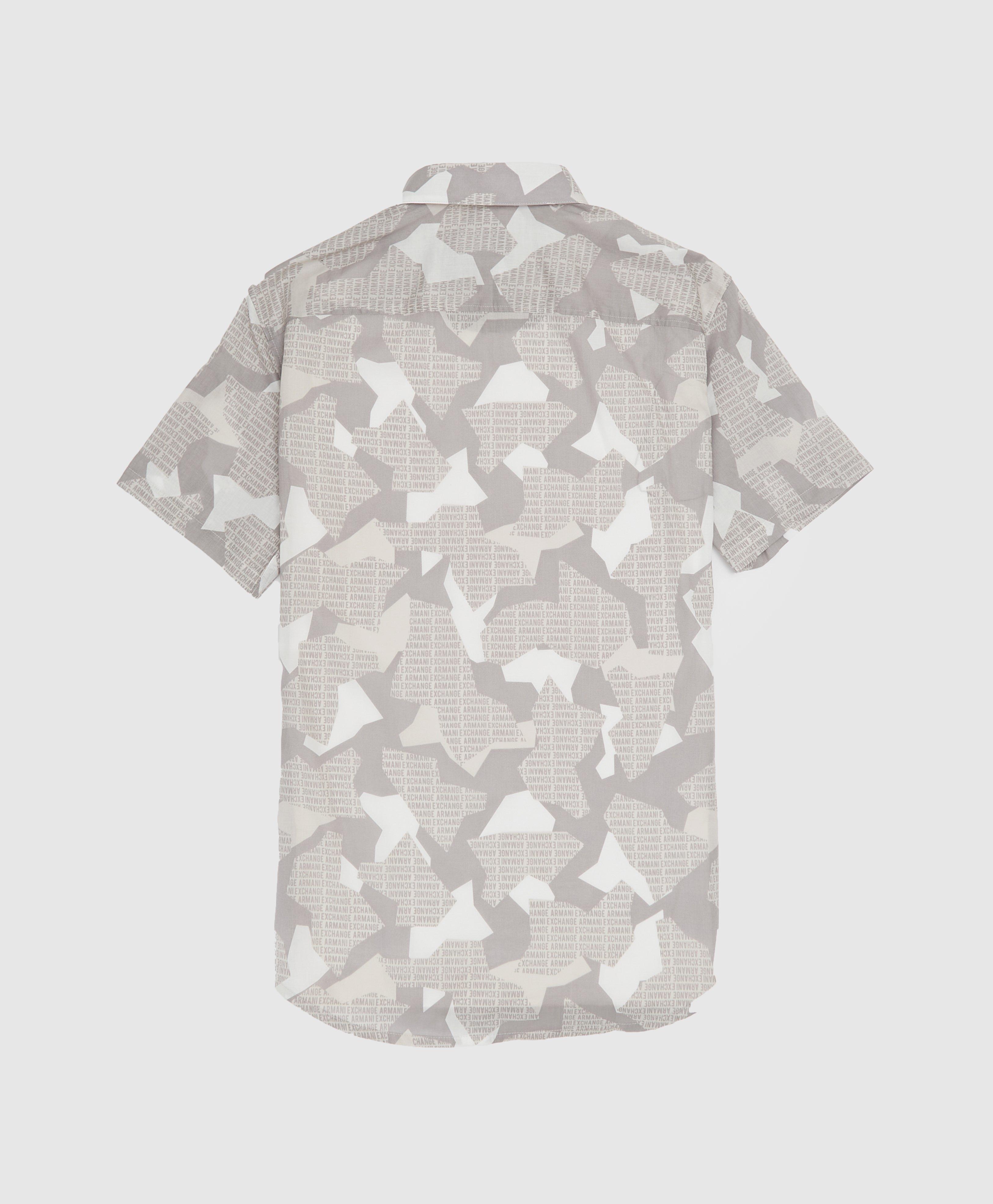 armani exchange camo shirt