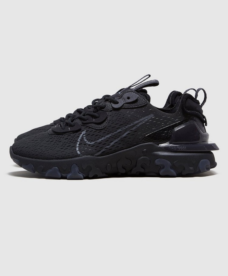 nike vision react triple black