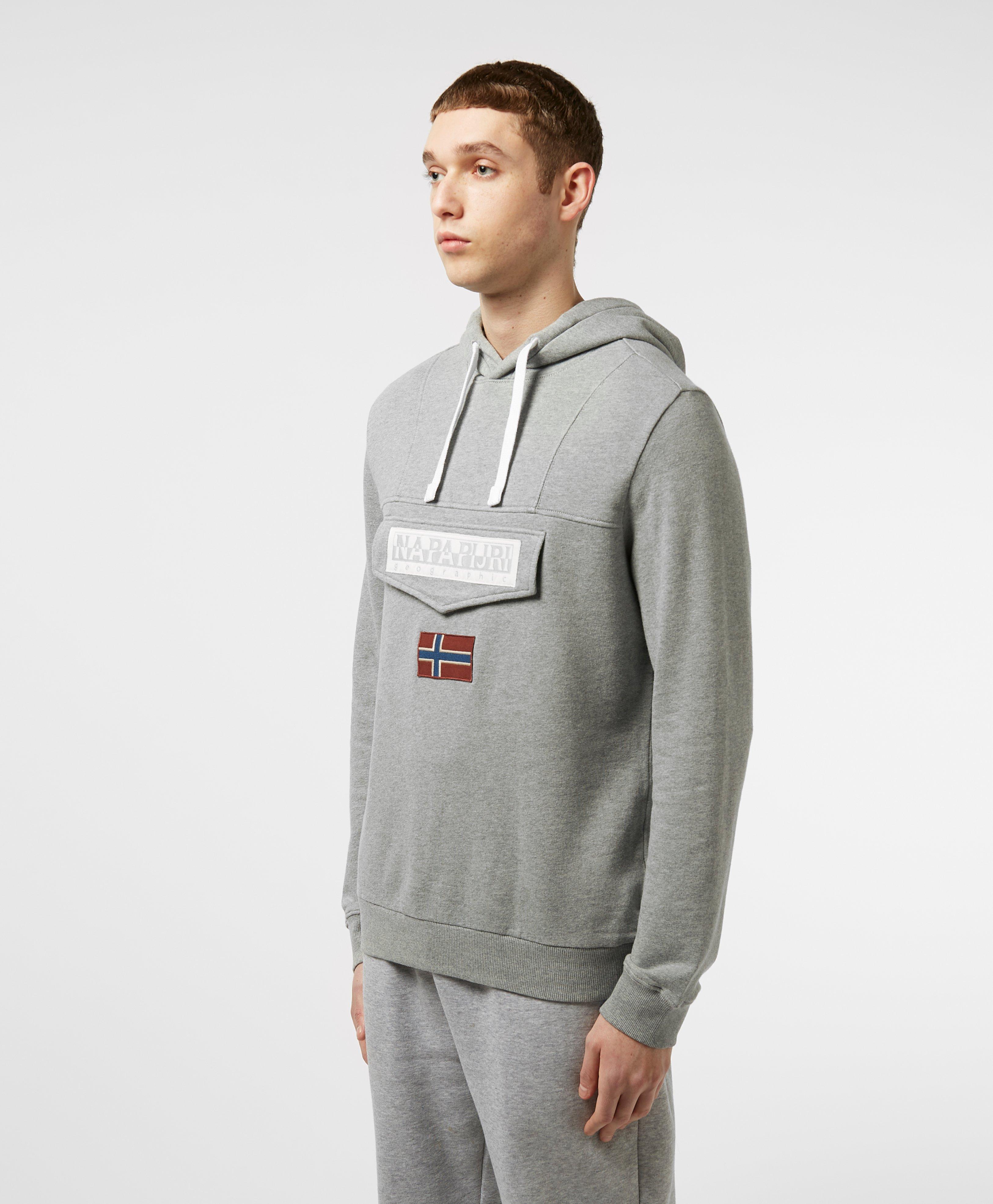 napapijri burgee overhead hoodie