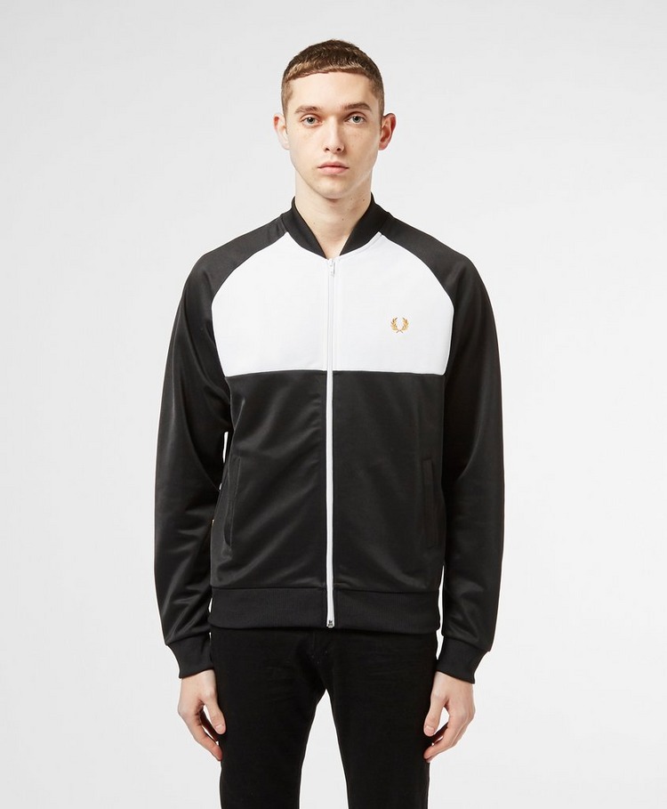 Fred Perry Colour Block Bomber Track Top | scotts Menswear