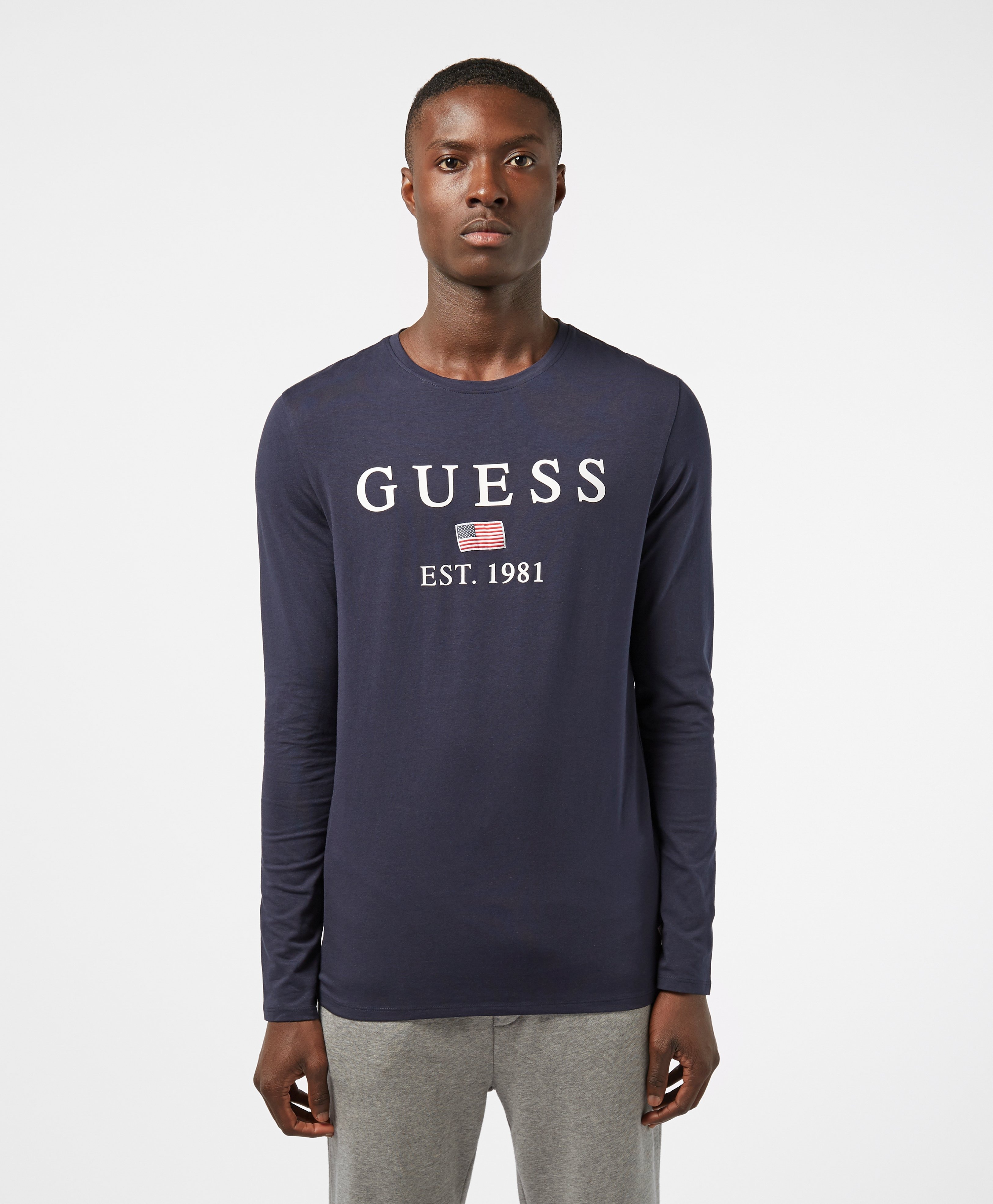 guess shirt long sleeve