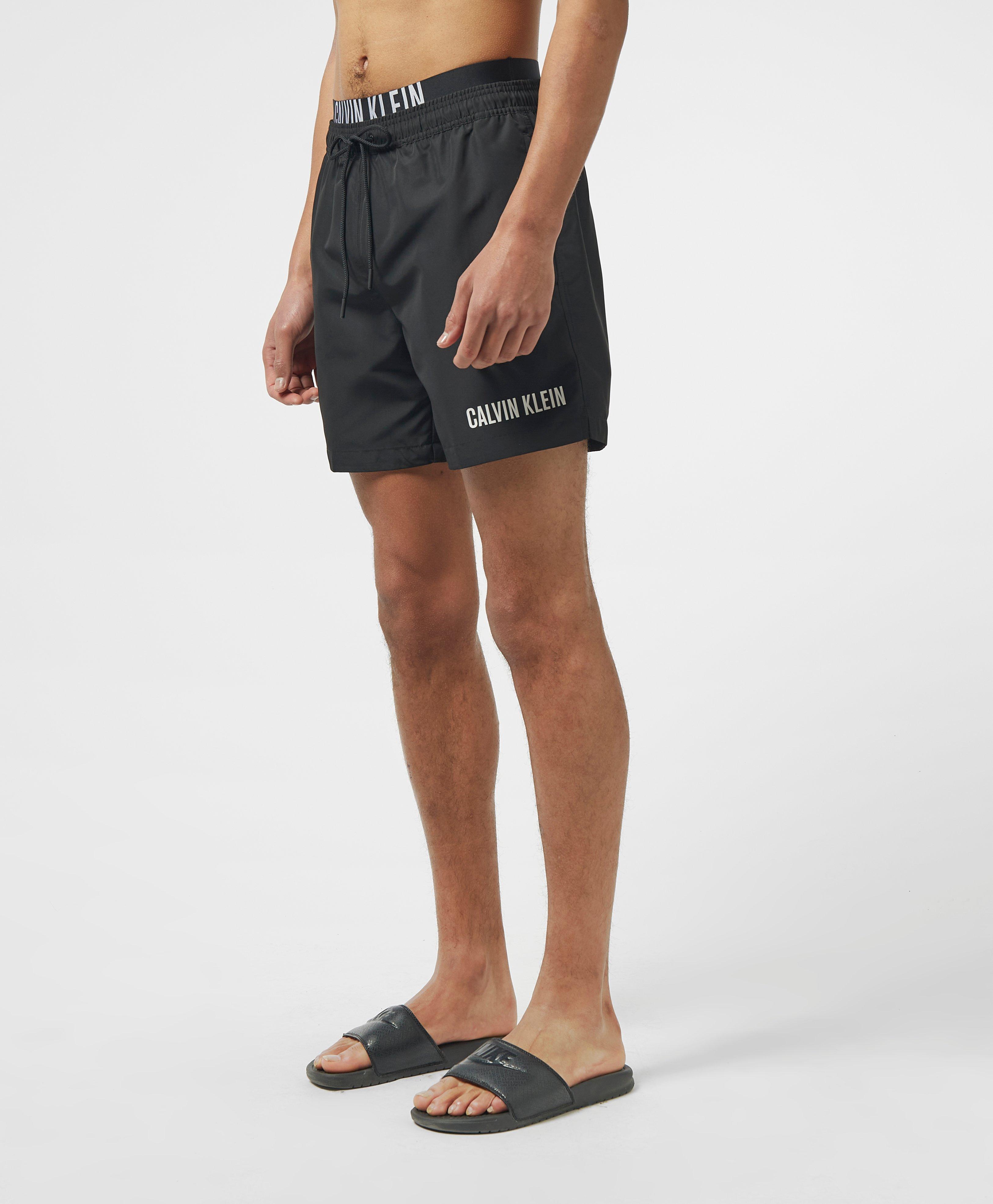 calvin klein swim shorts grey