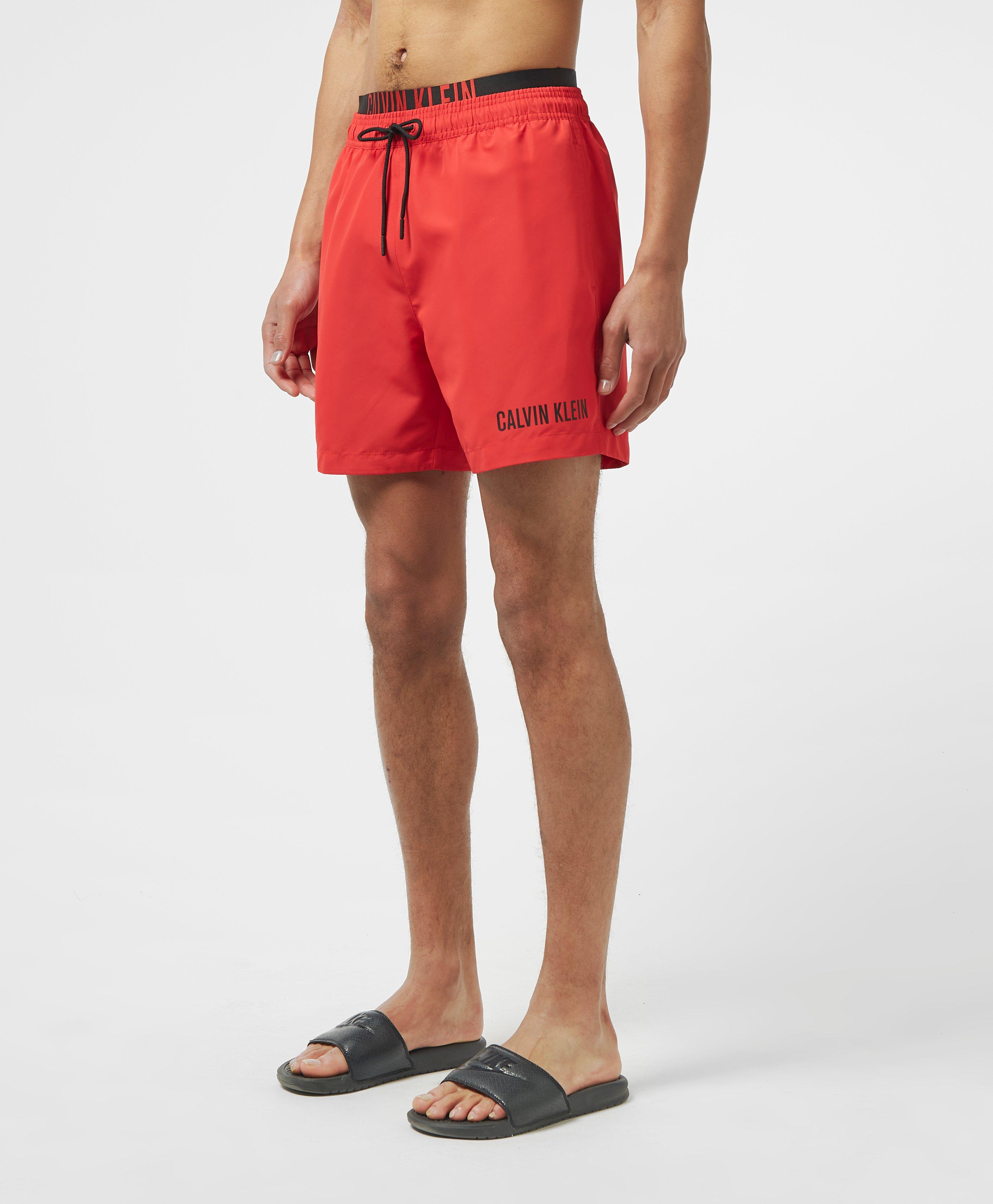 calvin klein double waistband shorts