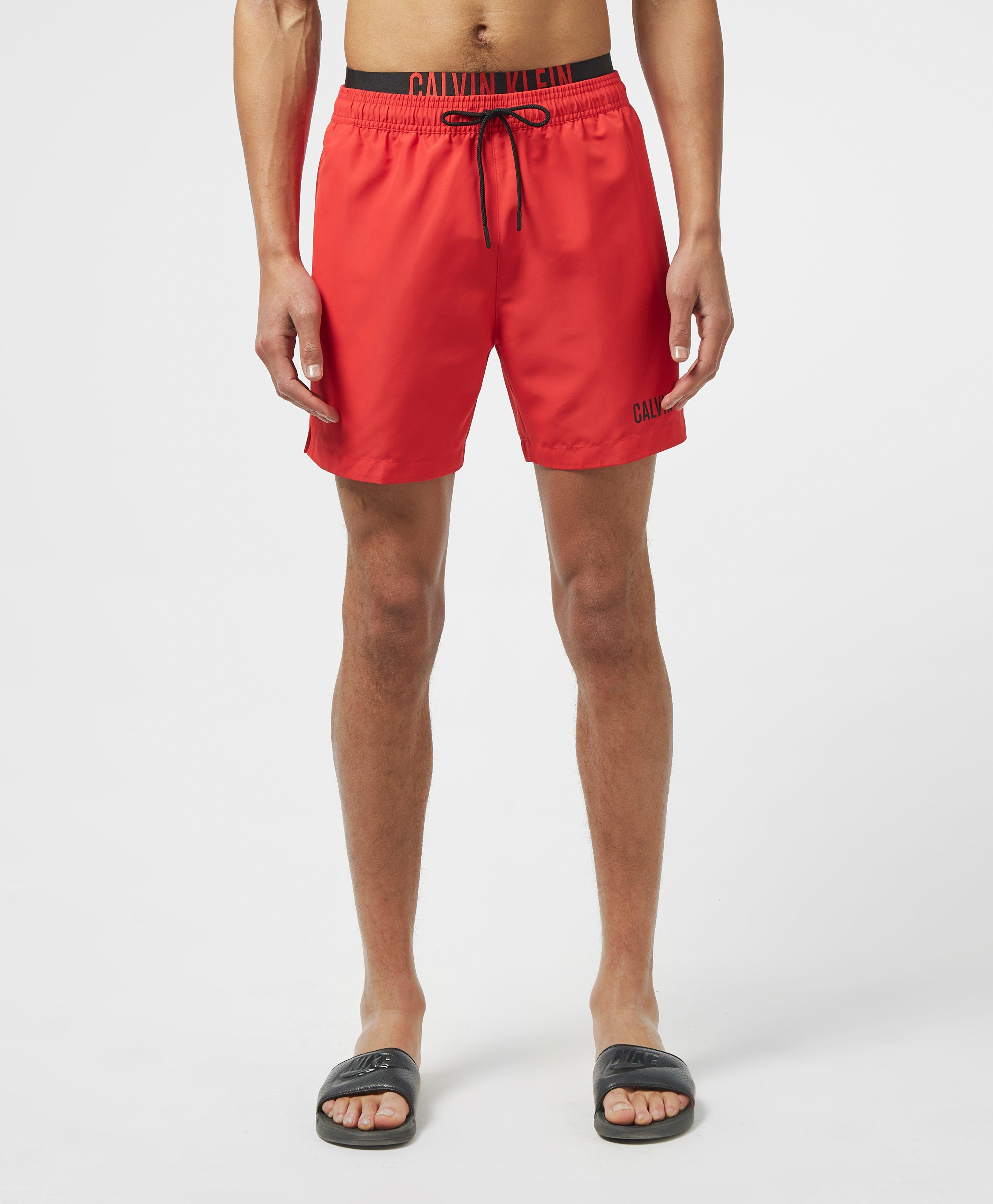 calvin klein waistband swim shorts