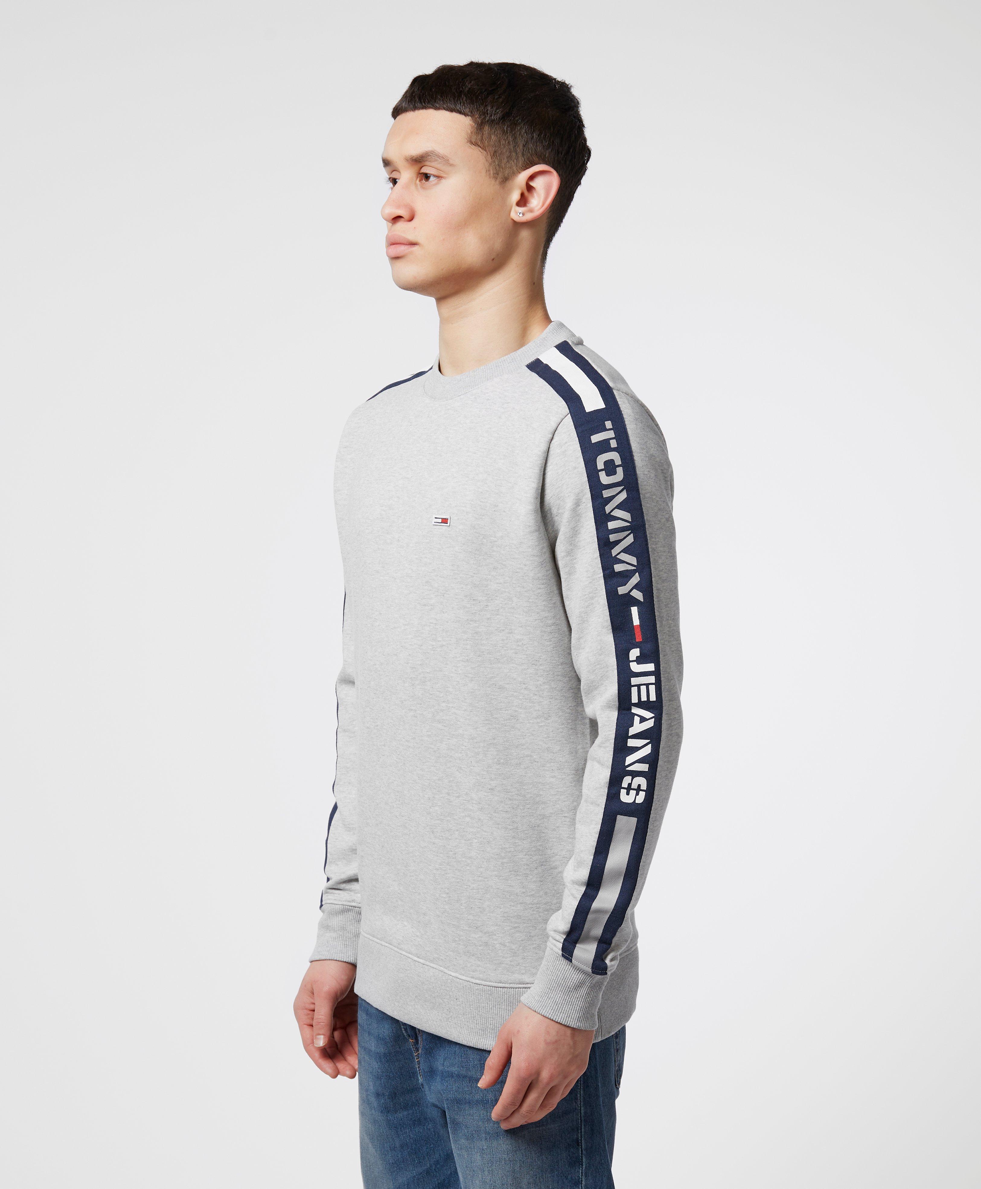 tommy jeans tape hoodie