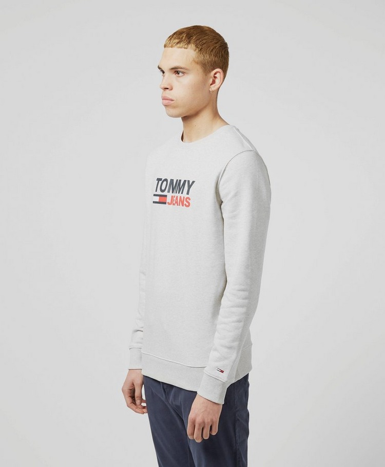 Tommy Jeans Corporate Logo Sweatshirt | scotts Menswear