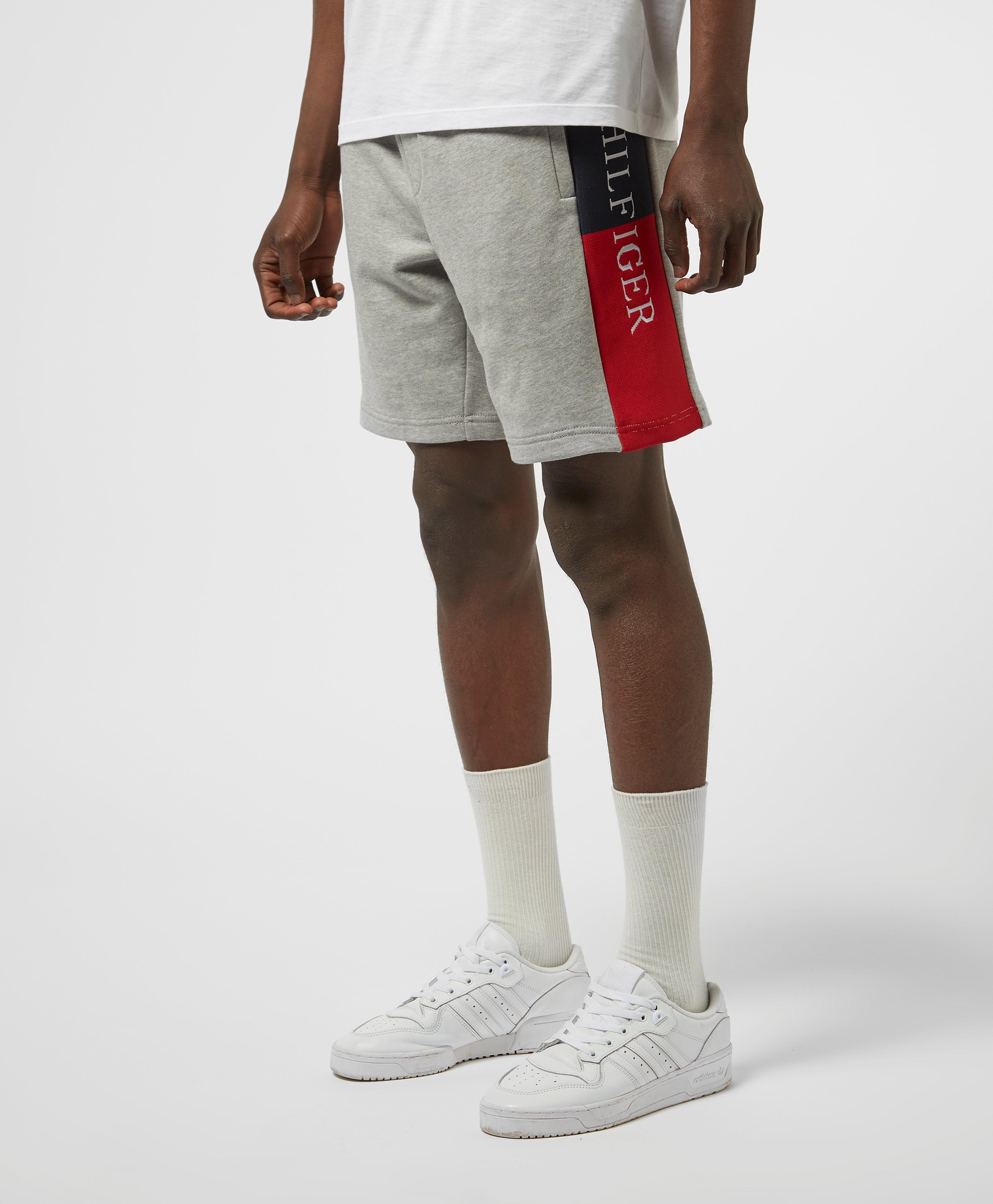 tommy fleece shorts