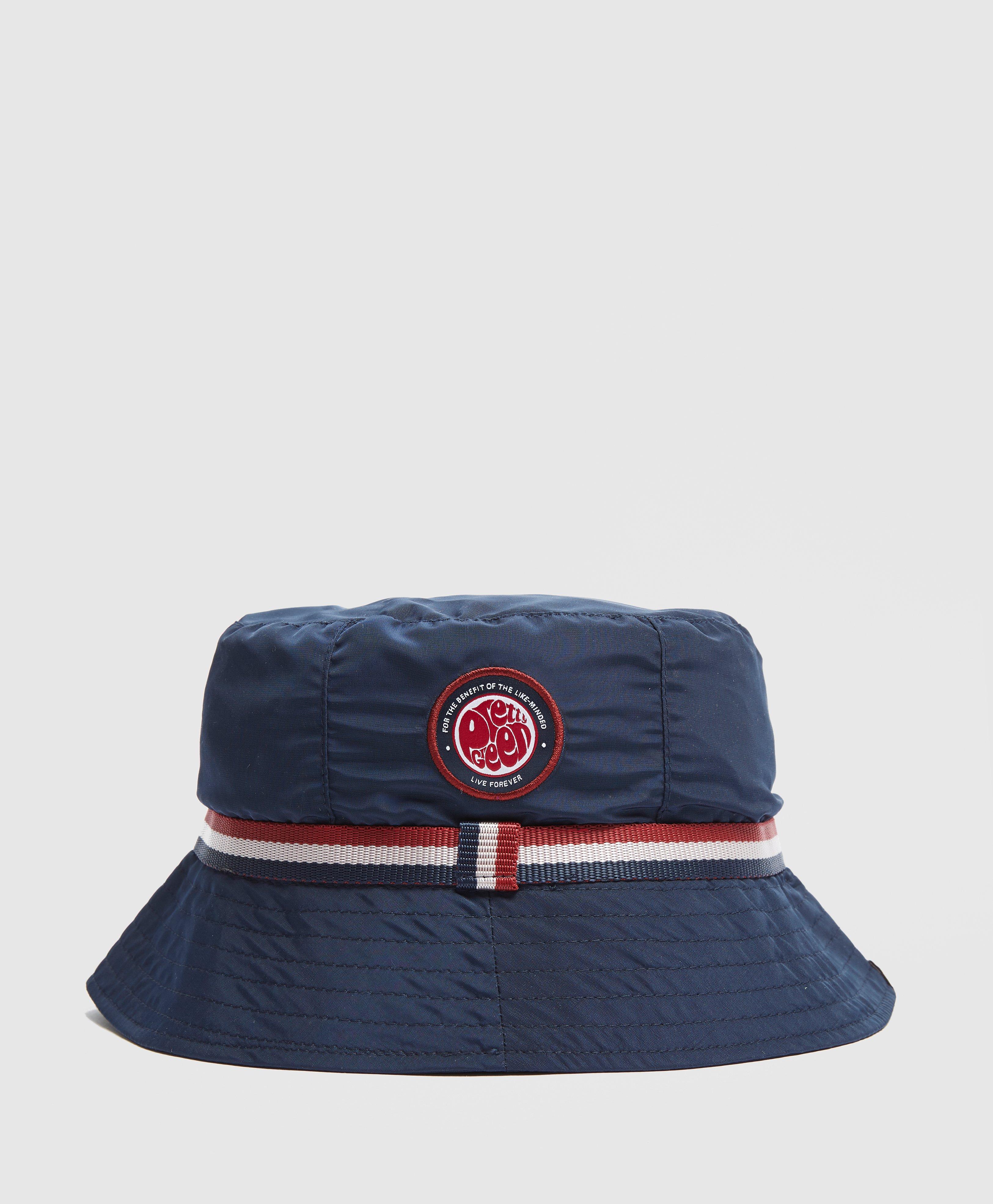 pretty green bucket hat blue
