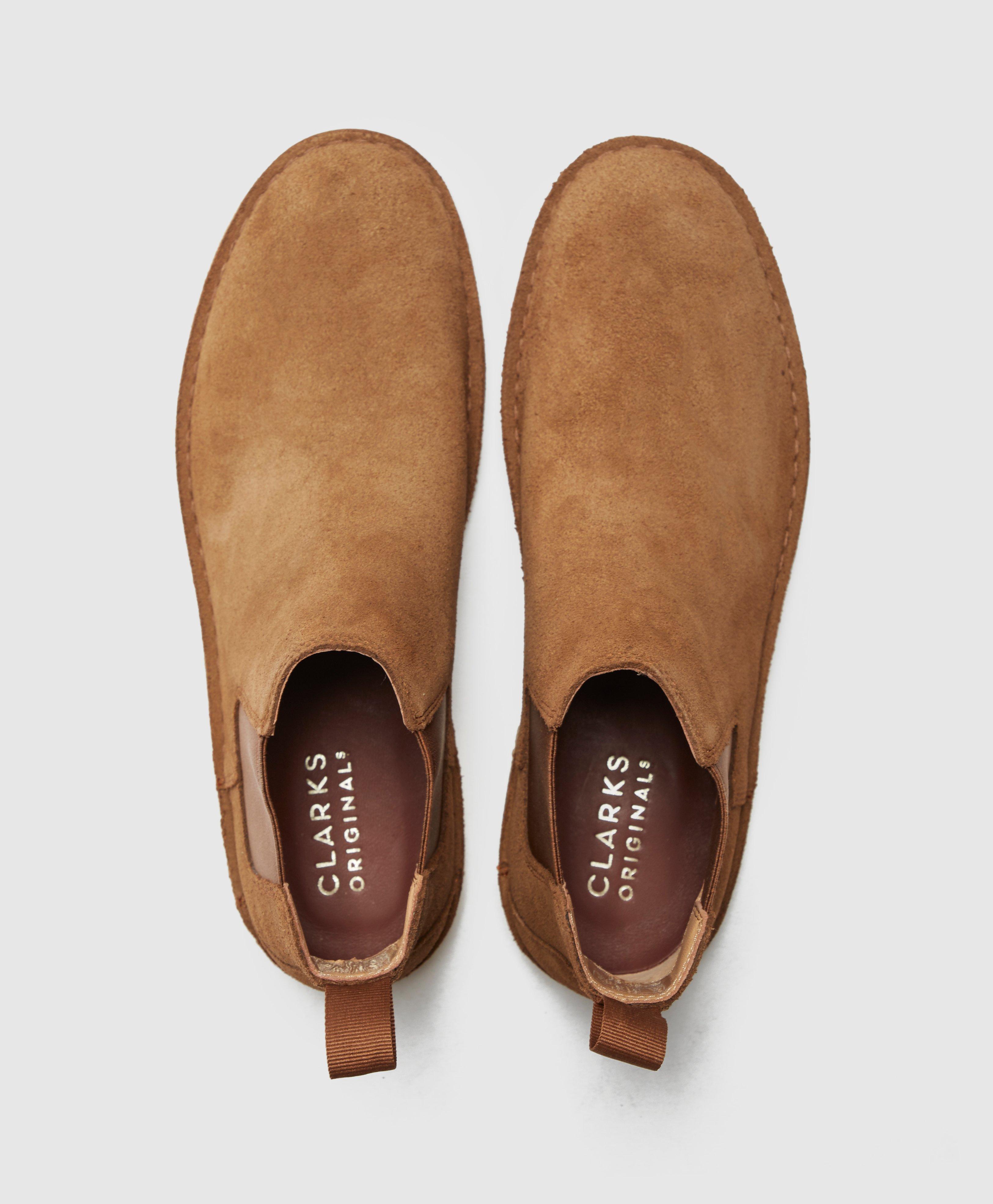 clarks desert chelsea boots