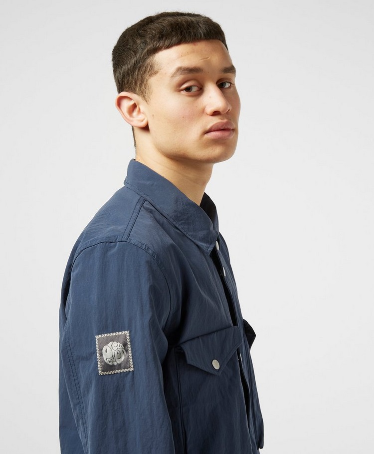 Pretty Green Dennett Iridescent Overshirt - Exclusive | scotts Menswear