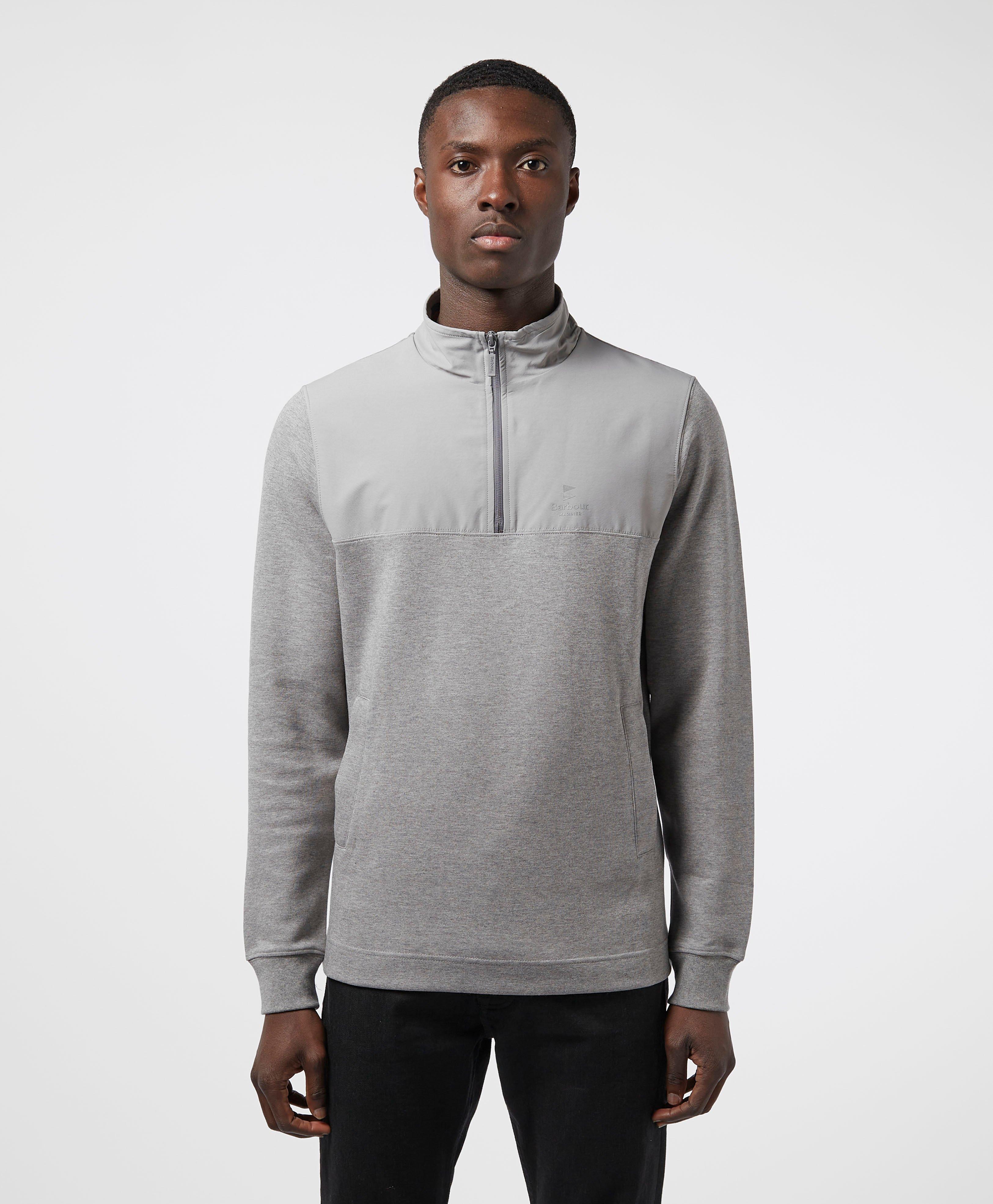 barbour quarter zip