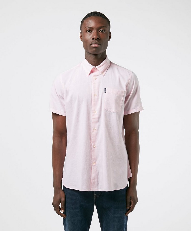 Barbour Oxford Short Sleeve Pocket Shirt | scotts Menswear