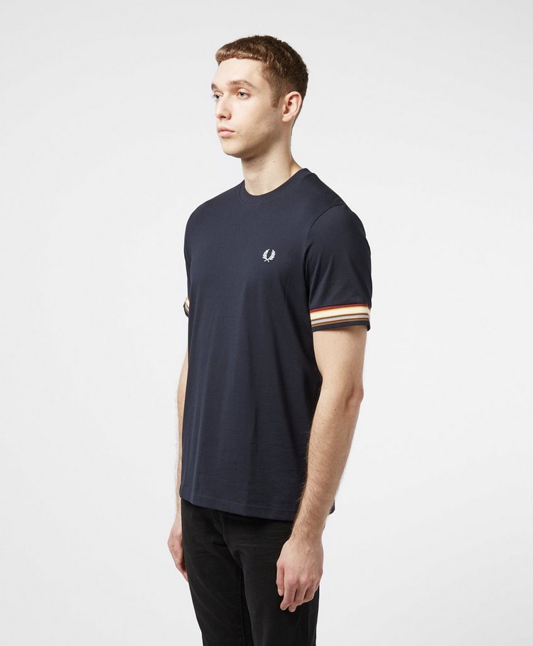 fred perry short sleeve shirt large