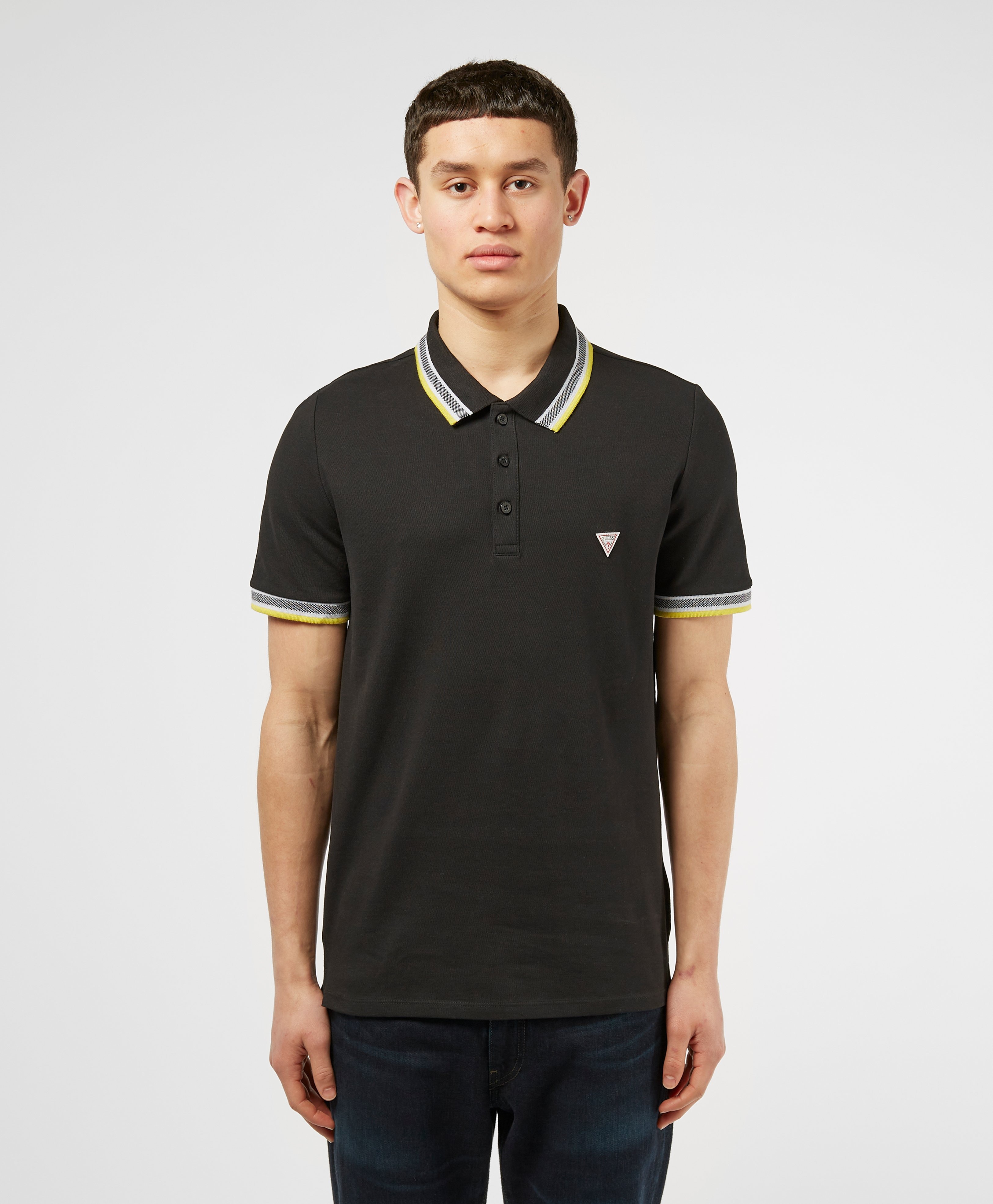 guess knit polo