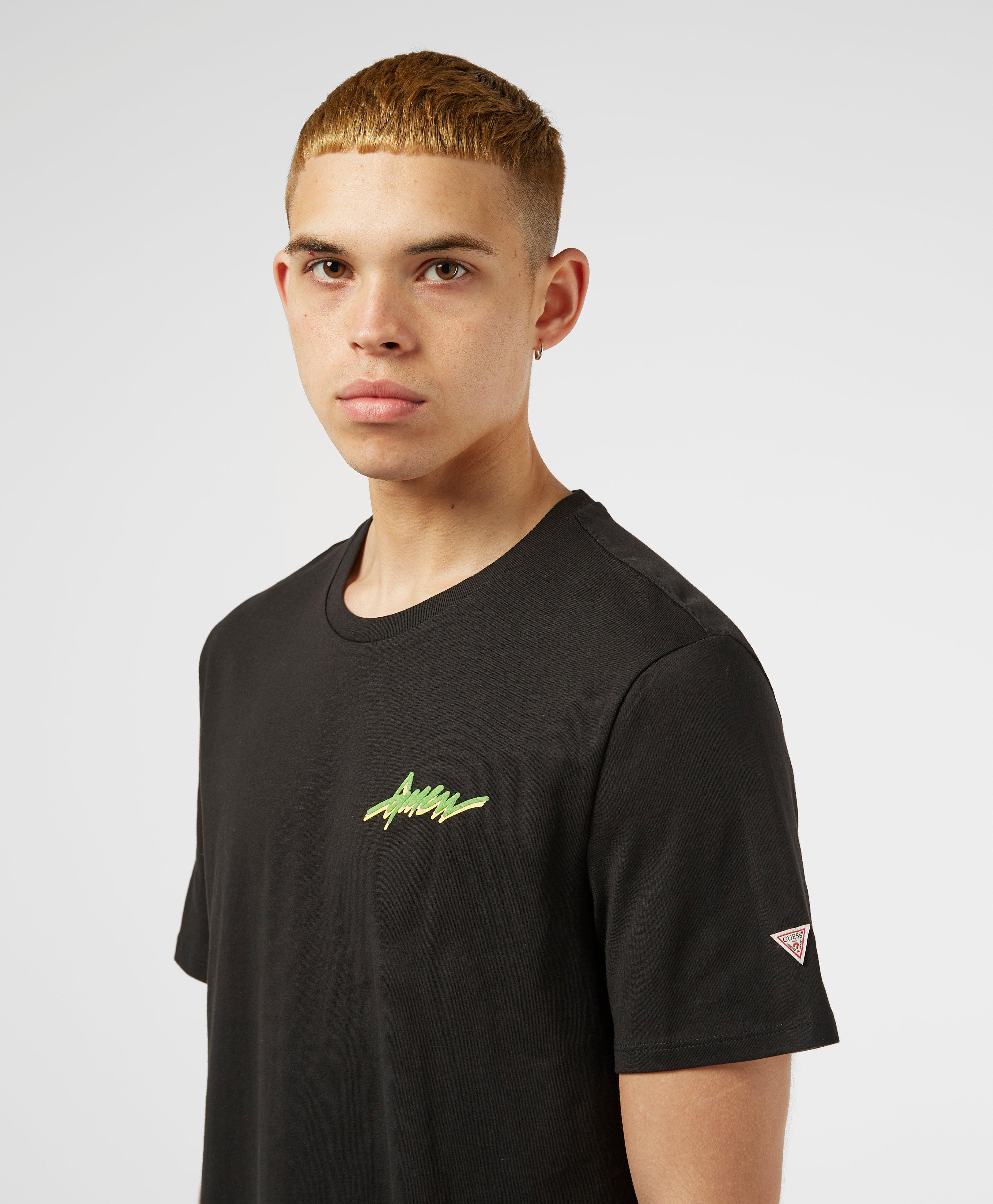 guess script t shirt