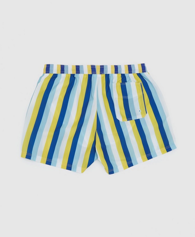 GUESS Woven Stripe Swim Shorts