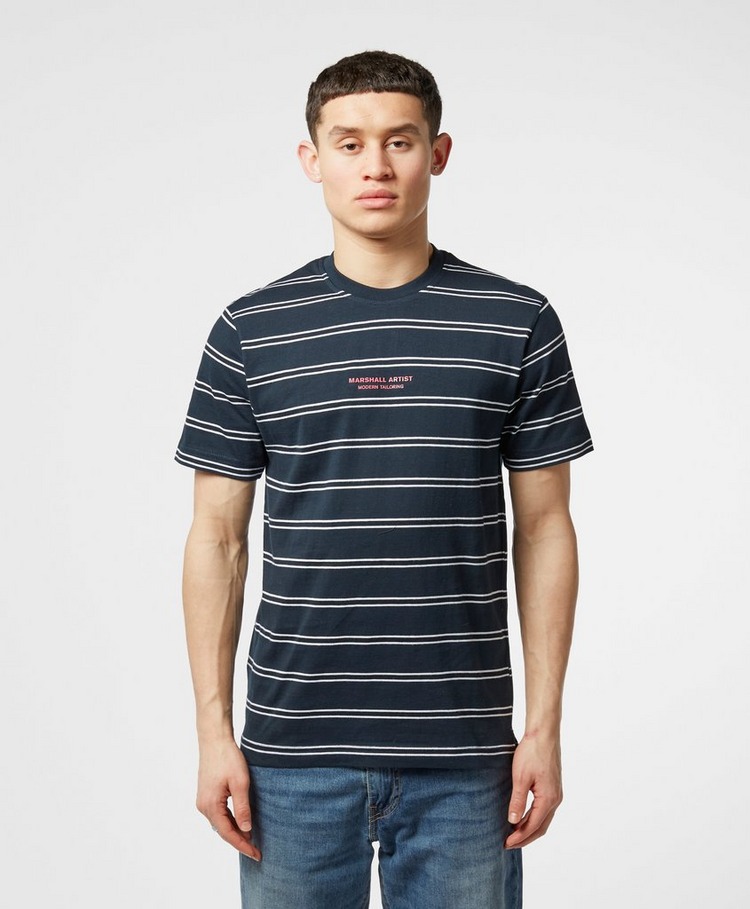 Marshall Artist Nautical Stripe Short Sleeve T-Shirt | scotts Menswear