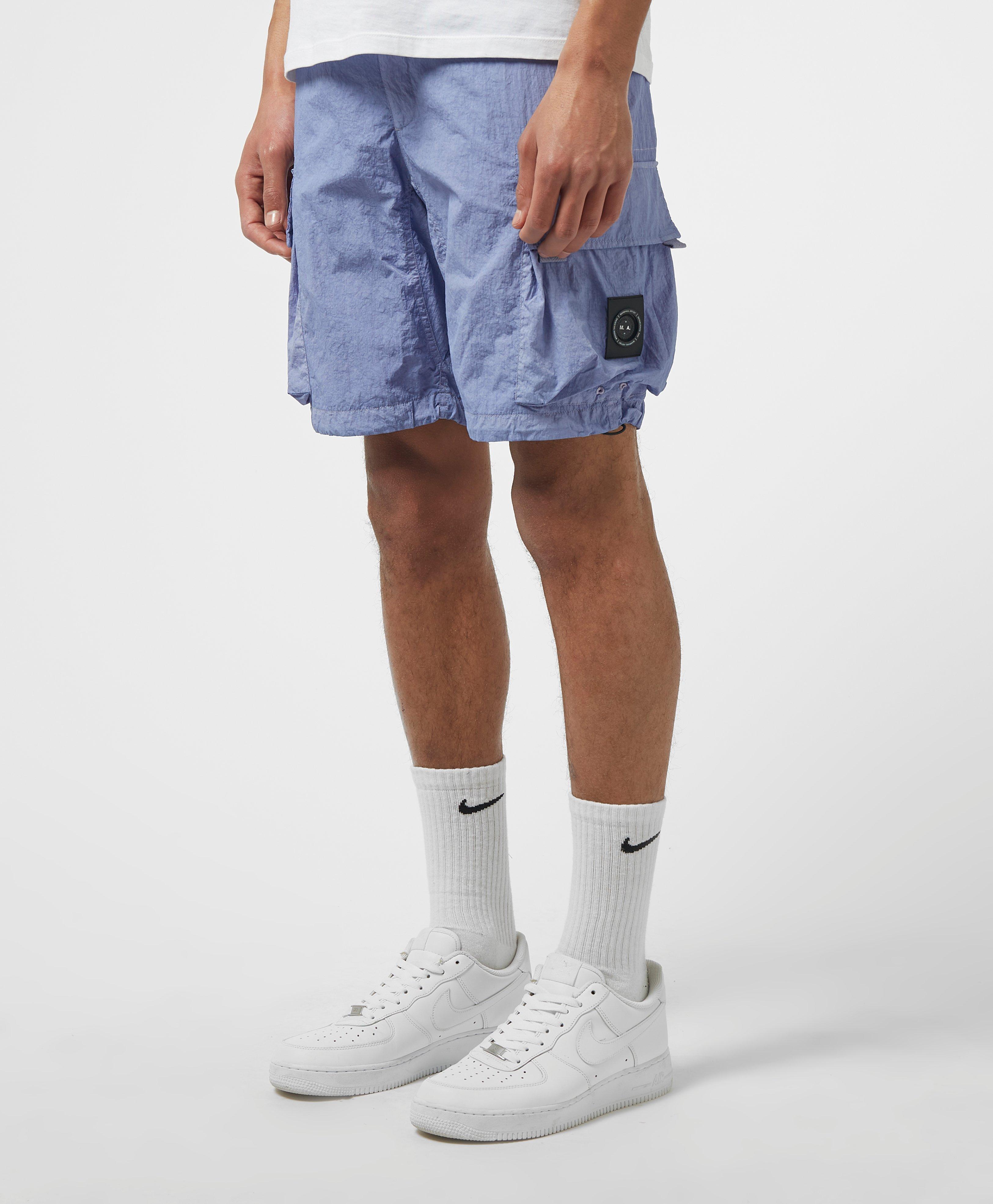 marshall artist garment dyed cargo shorts